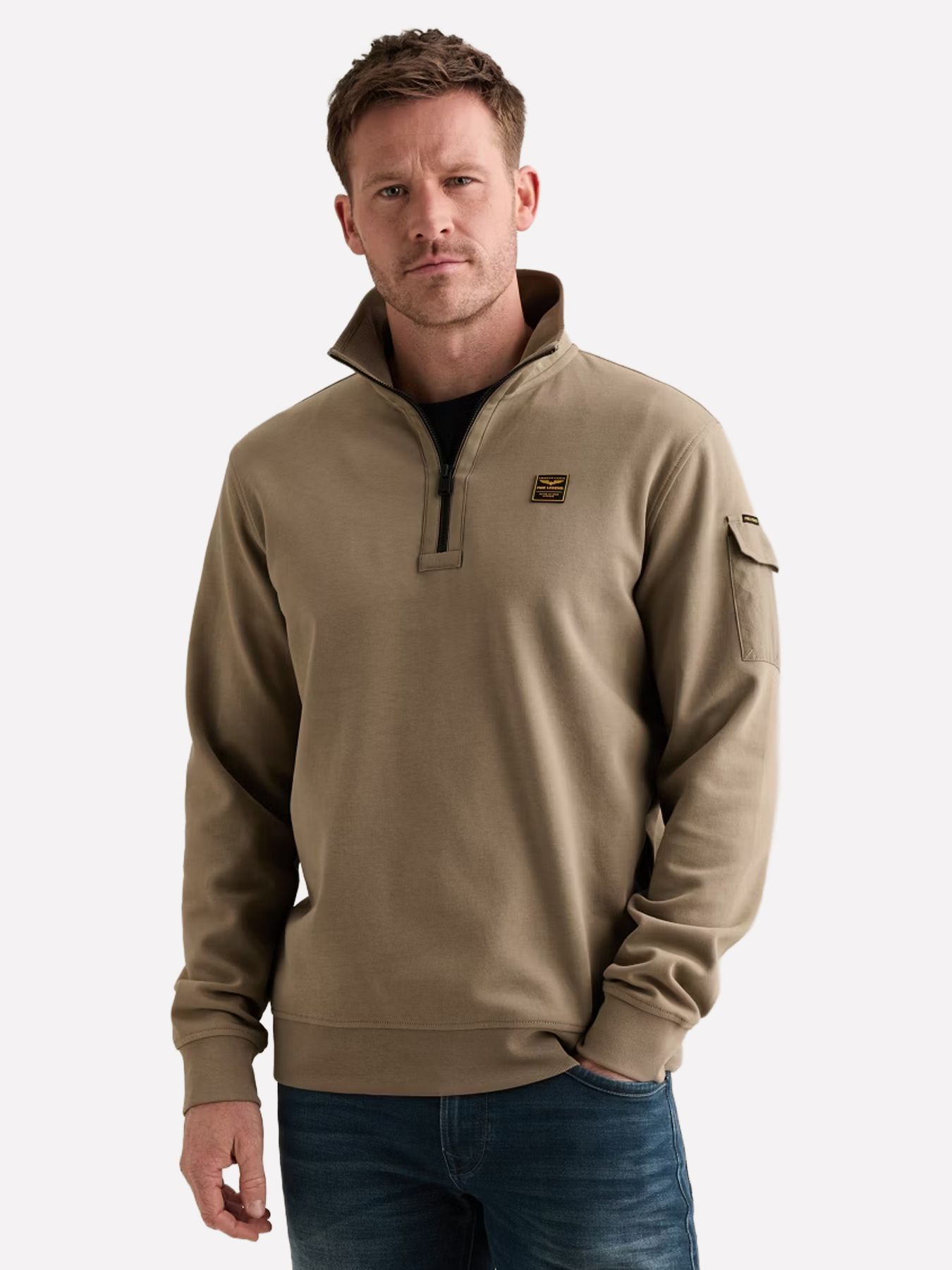 Pme Legend Half zip collar interlock jersey Overland Trek 00116773-6485