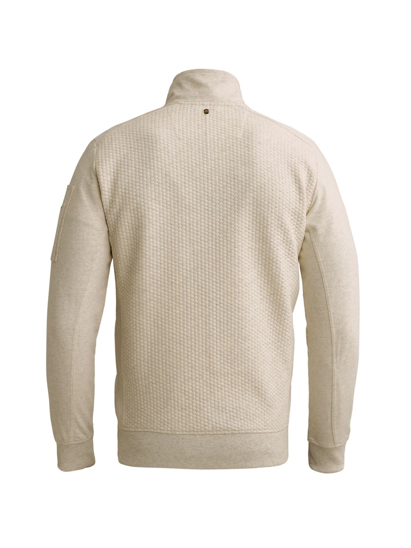 Pme Legend Zip jacket jacquard interlock fren Bone White Melee 2900163311051