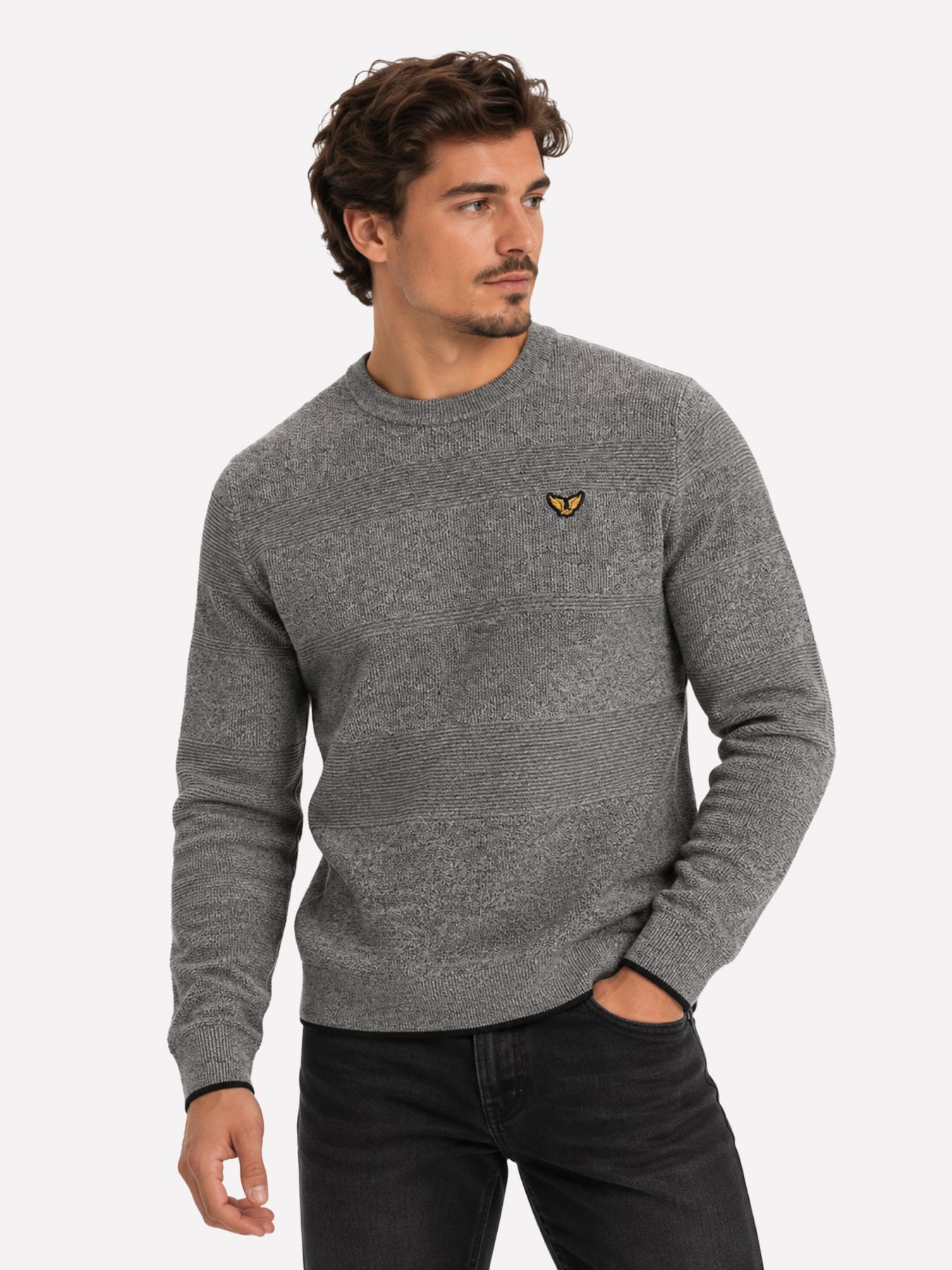 Pme Legend R-neck cotton modal structure Salute 00116777-5281