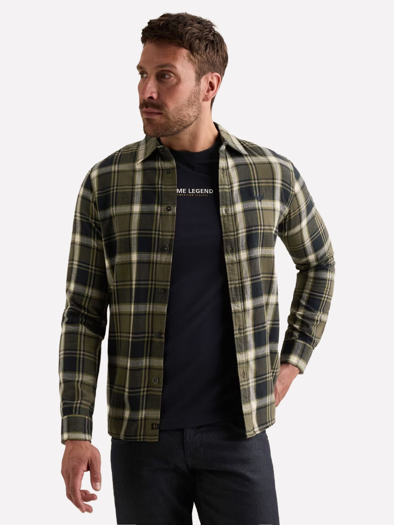 Pme Legend Long sleeve shirt Check Kalamata 00116780-6447