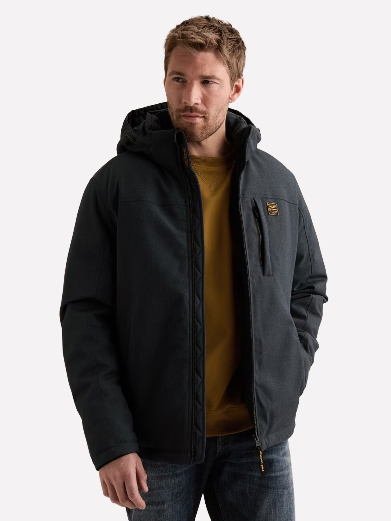 Pme Legend Semi long jacket STRATOR Melange T Salute 00116791-5281