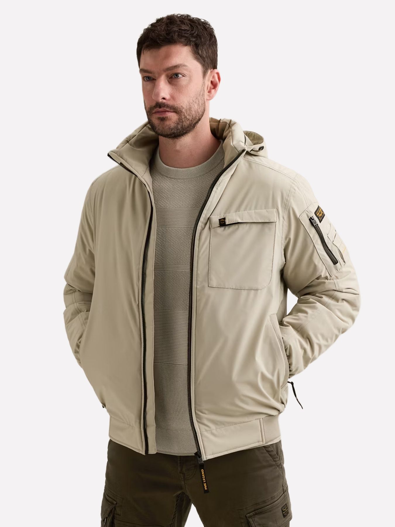 Pme Legend Flight jacket HAVIL-SKY Mach 6 Abbey Stone 00116793-6412