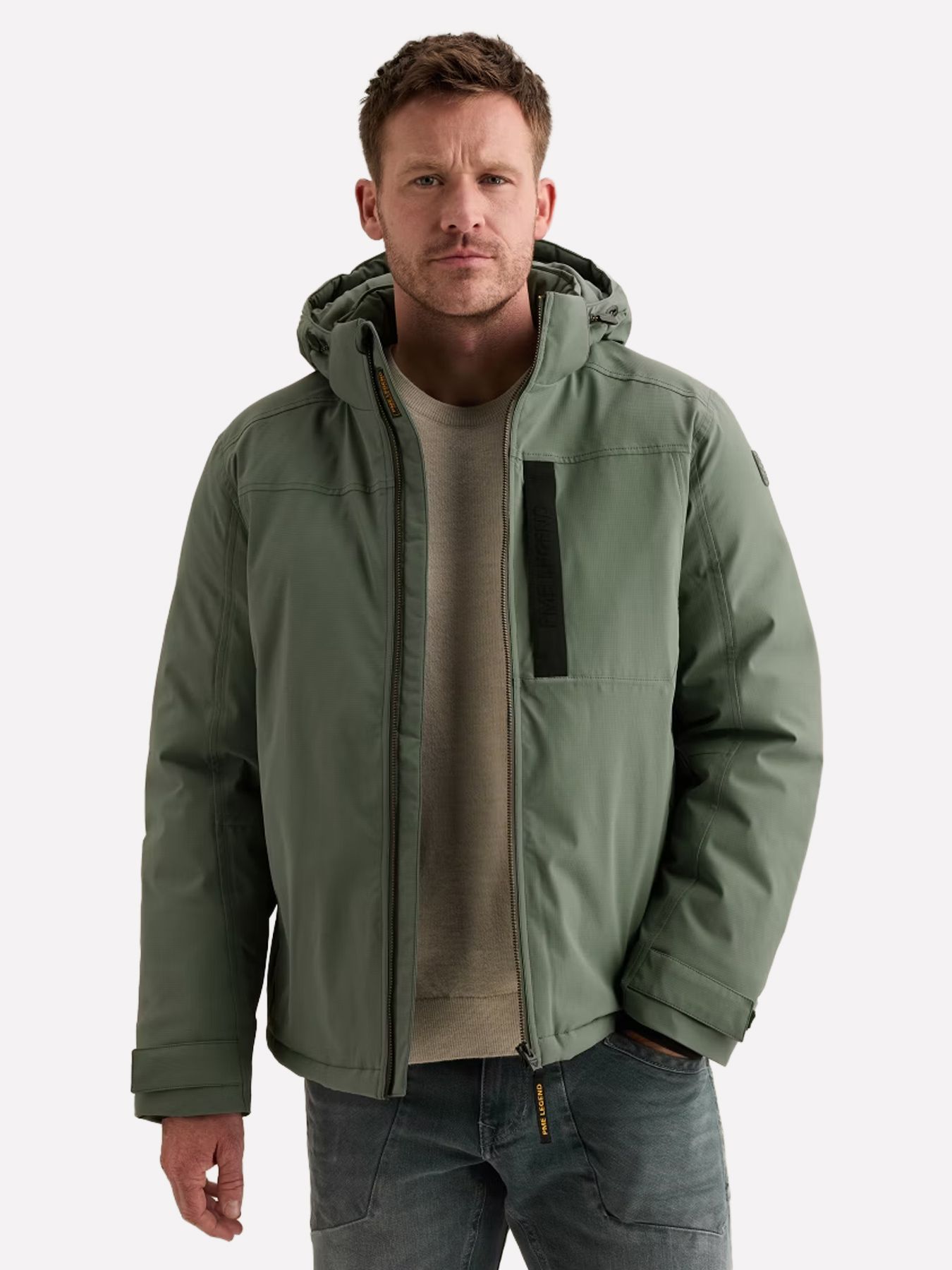 Pme Legend Semi long jacket CREWCAT Ripper Balsam Green 00116795-6024