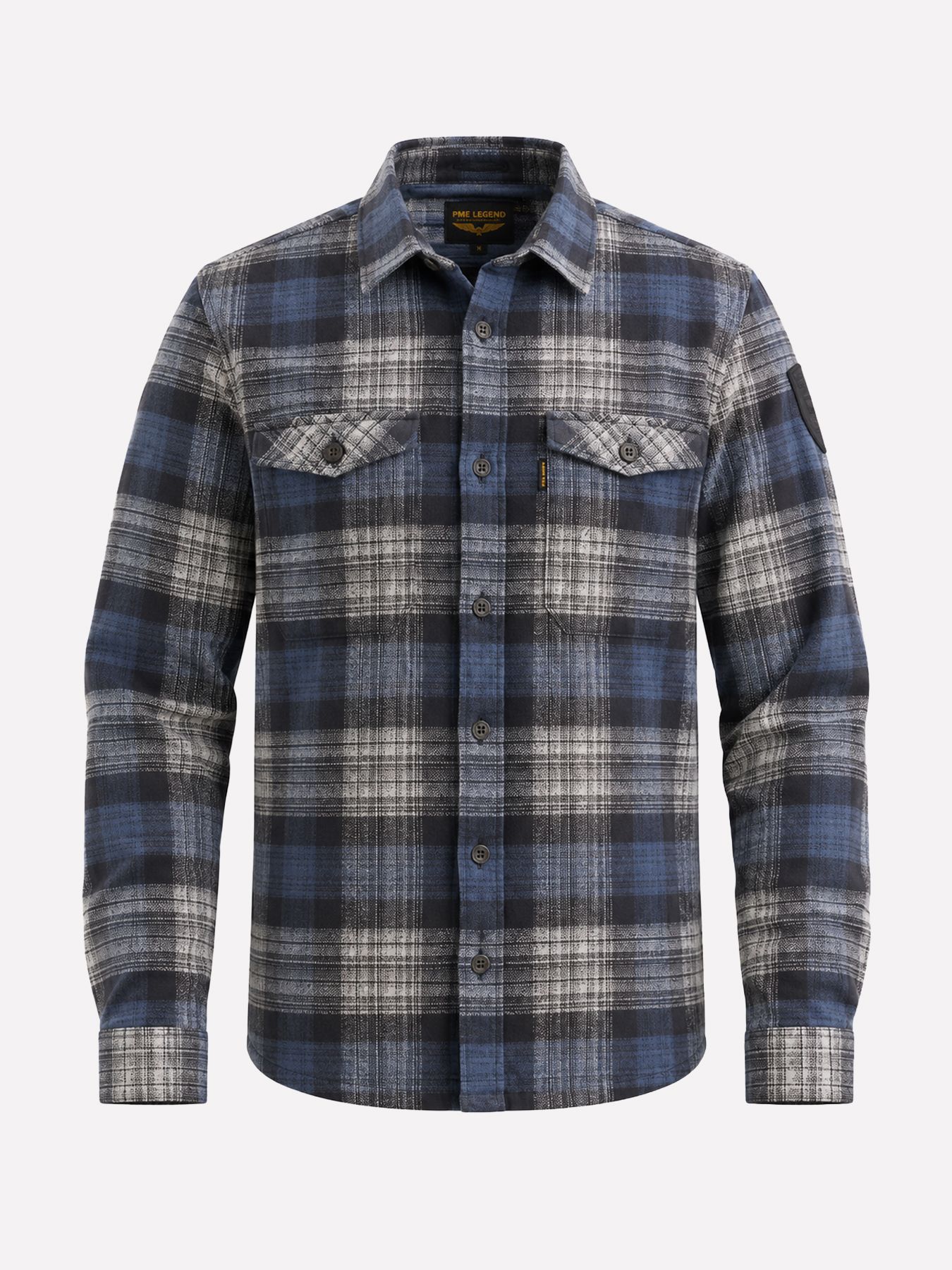Pme Legend Long sleeve shirt Shadow Grindle C Porcelain 2900163349016