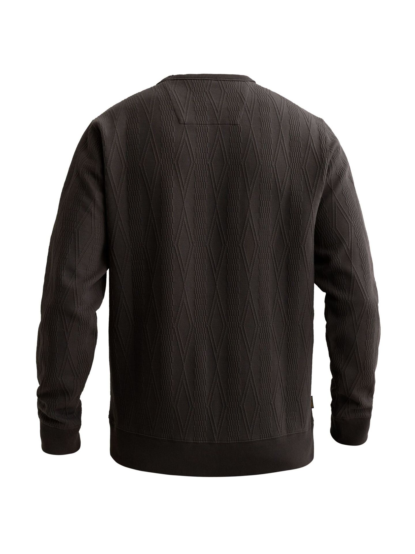 Pme Legend Crewneck jacquard sweat Obsidian 2900163364026