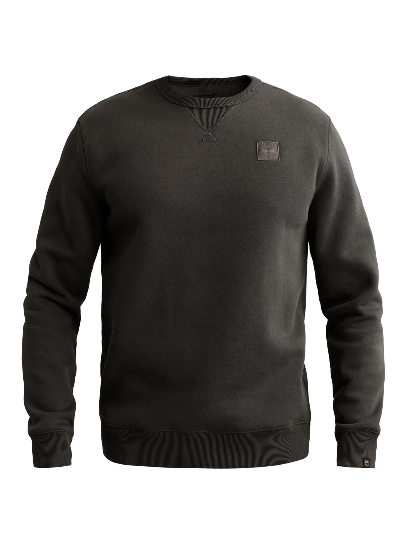 Pme Legend Crewneck soft fleece sweat Obsidian 00116806-9140