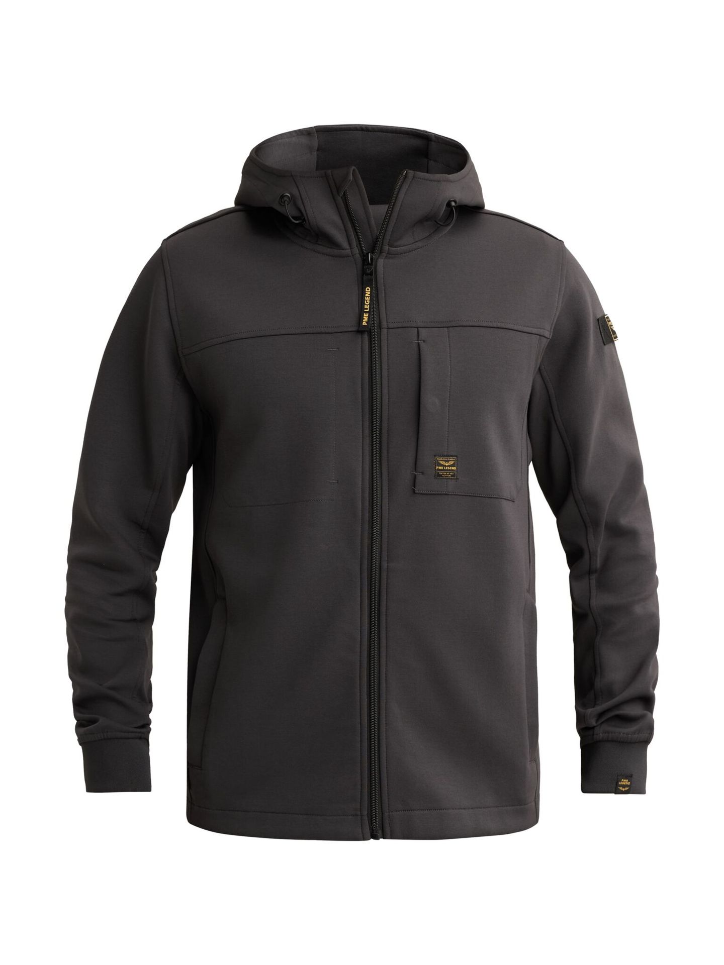 Pme Legend Zip jacket interlock Obsidian 00116812-9140