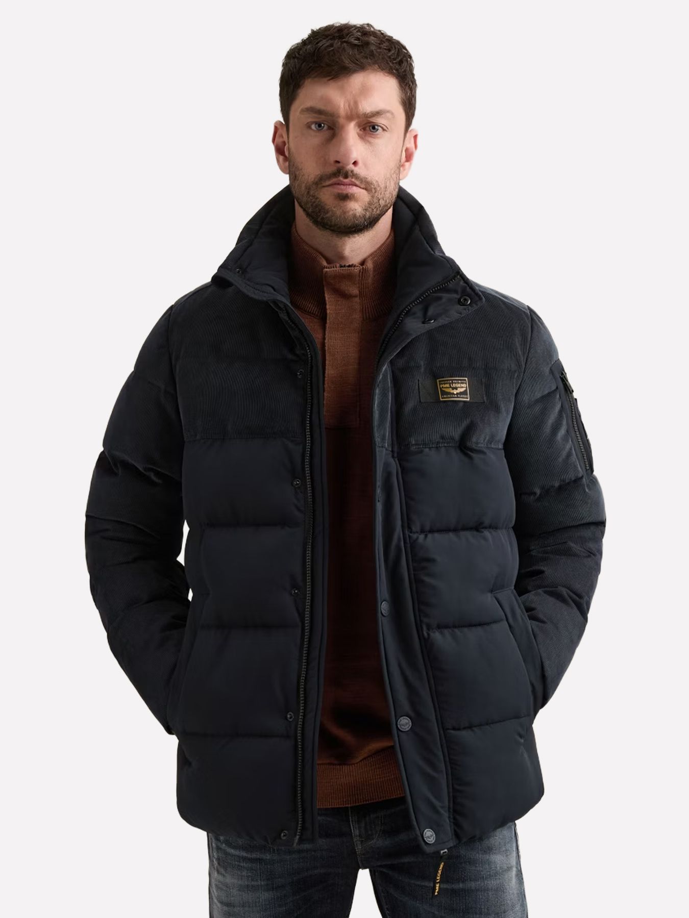 Pme Legend Semi long jacket GOBBLER Mix fabri Salute 00116817-5281