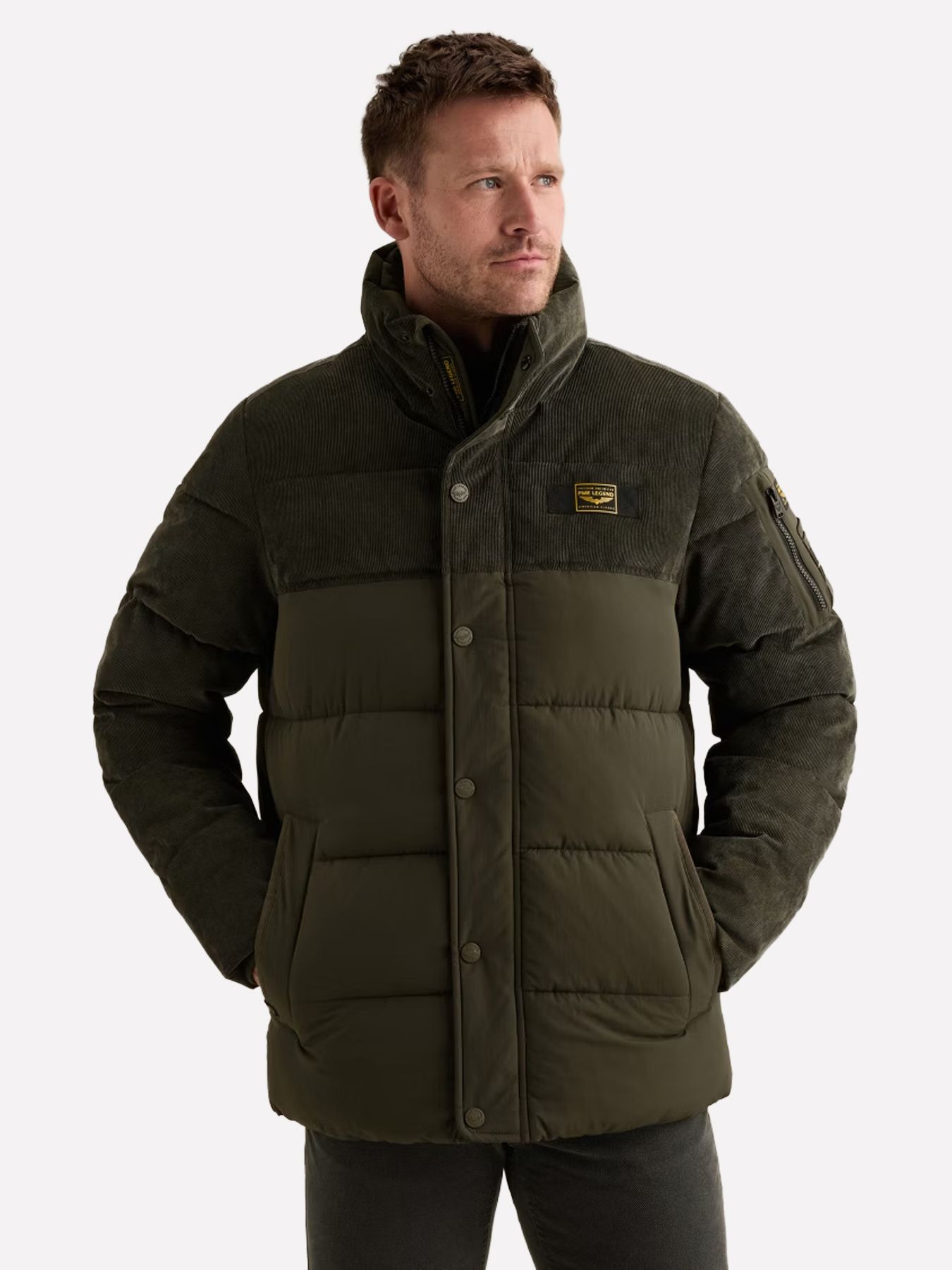 Pme Legend Semi long jacket GOBBLER Mix fabri Beluga 00116817-8039