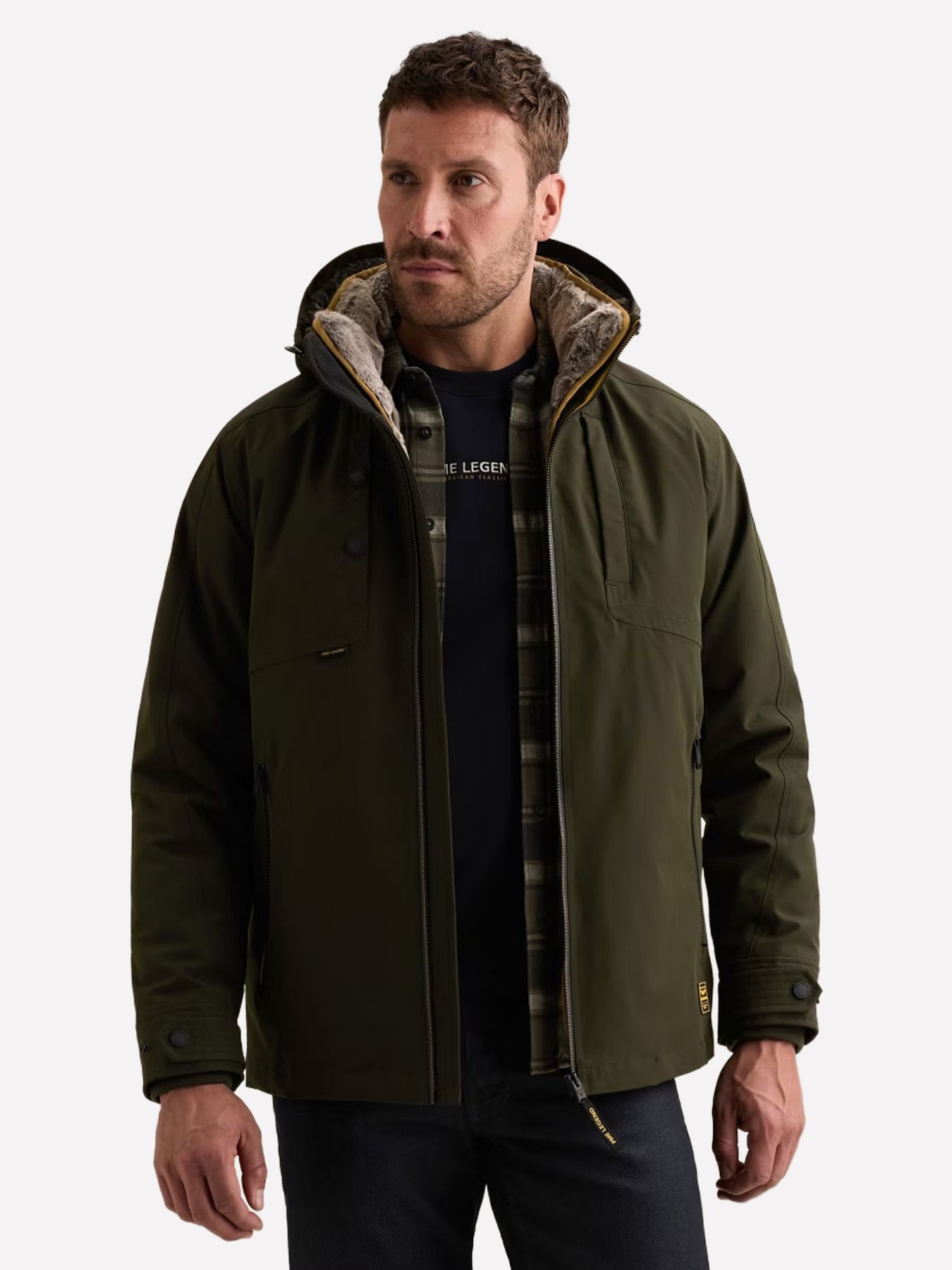 Pme Legend Semi long jacket SNOWPACK Ottoman Rosin 00116818-6154