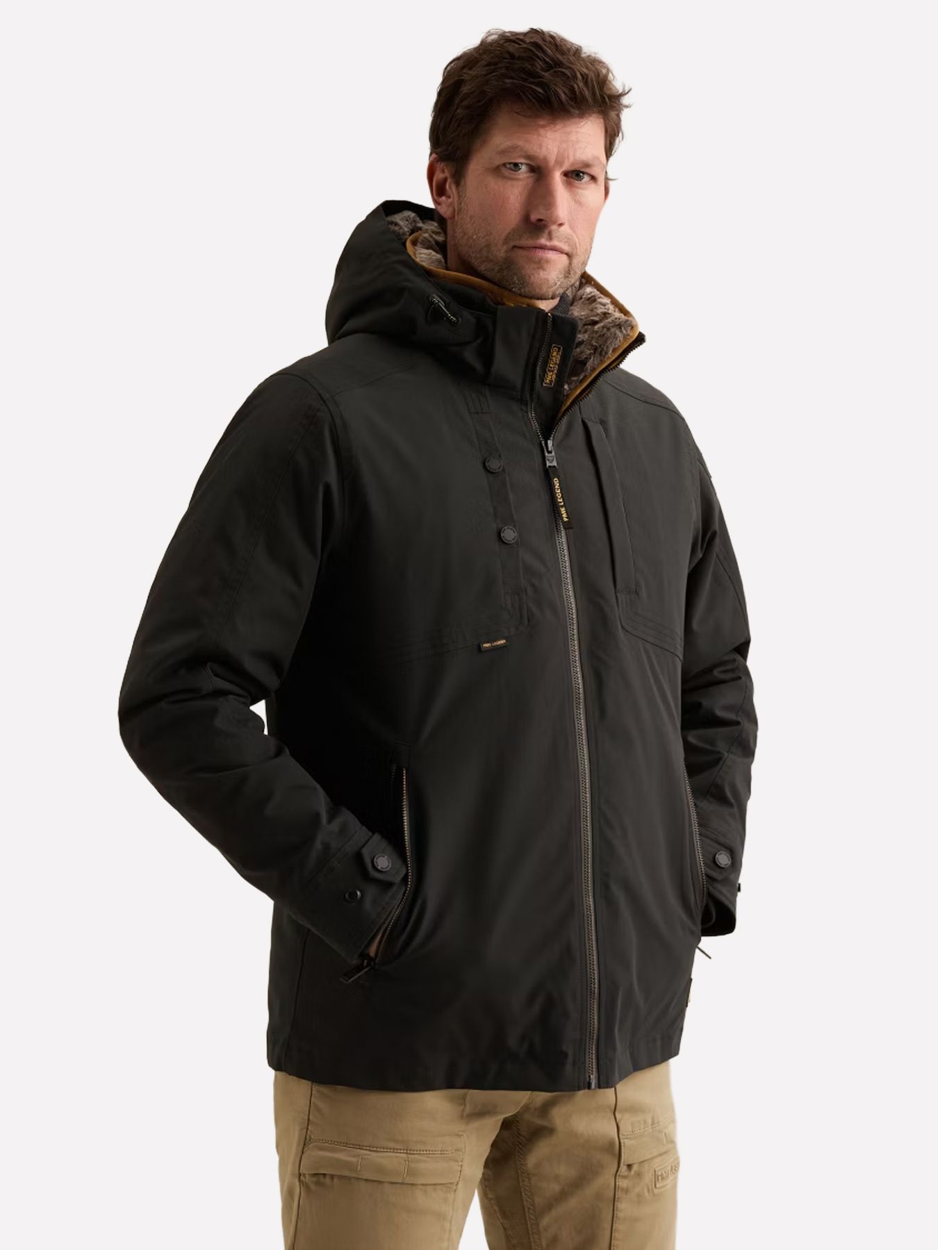 Pme Legend Semi long jacket SNOWPACK Ottoman Jet Black 00116818-9067