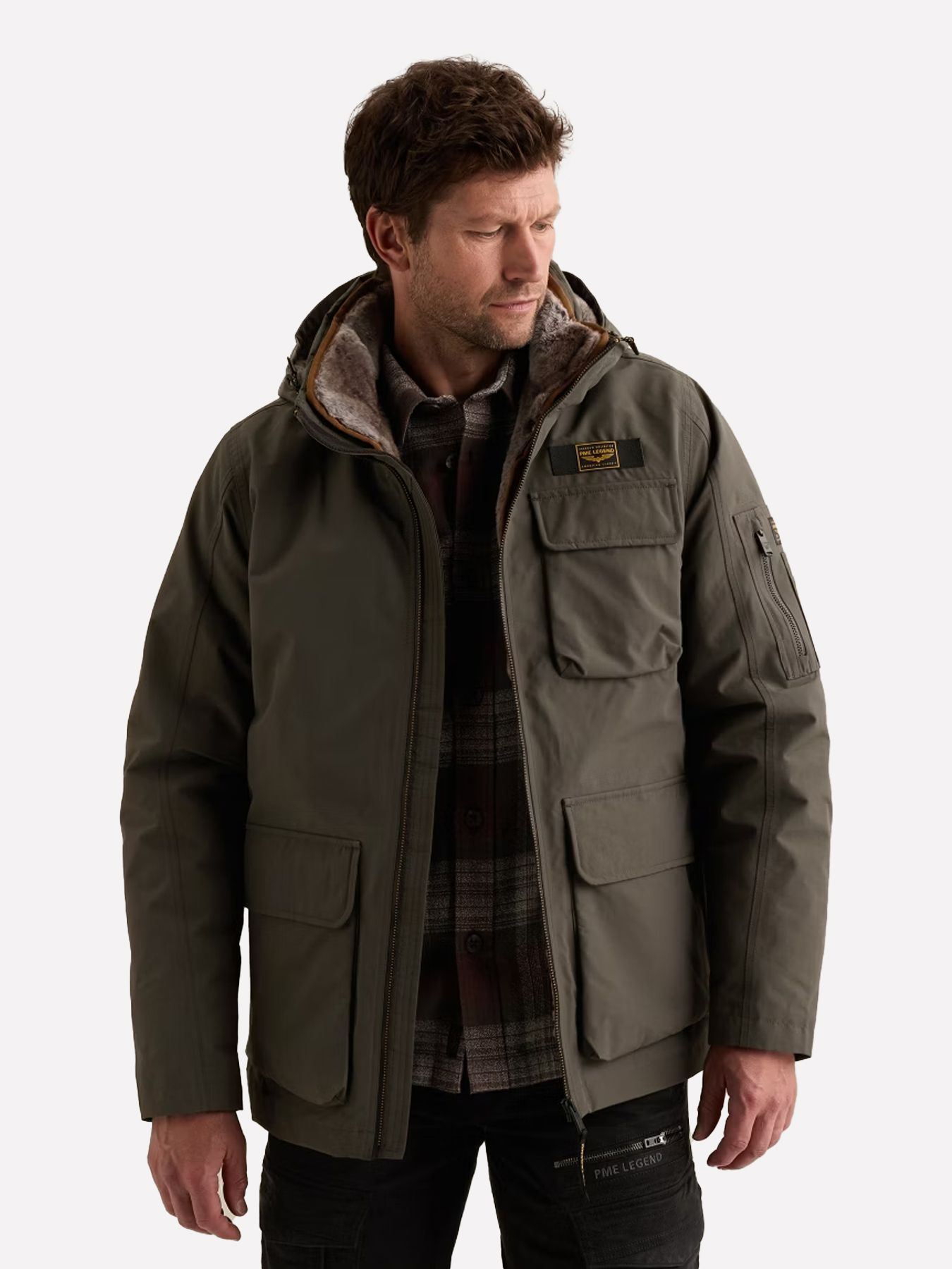 Pme Legend Semi long jacket ROCK-PACK Beluga 00116820-8039