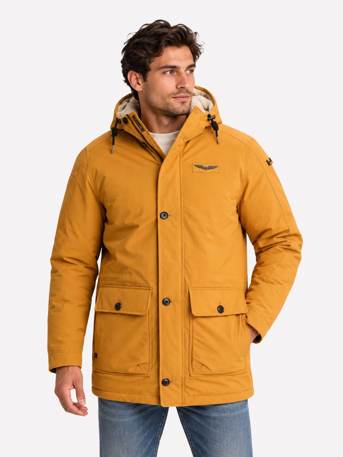 Pme Legend Semi long jacket B9 AVIATION PARKA Inca Gold 2900163398038