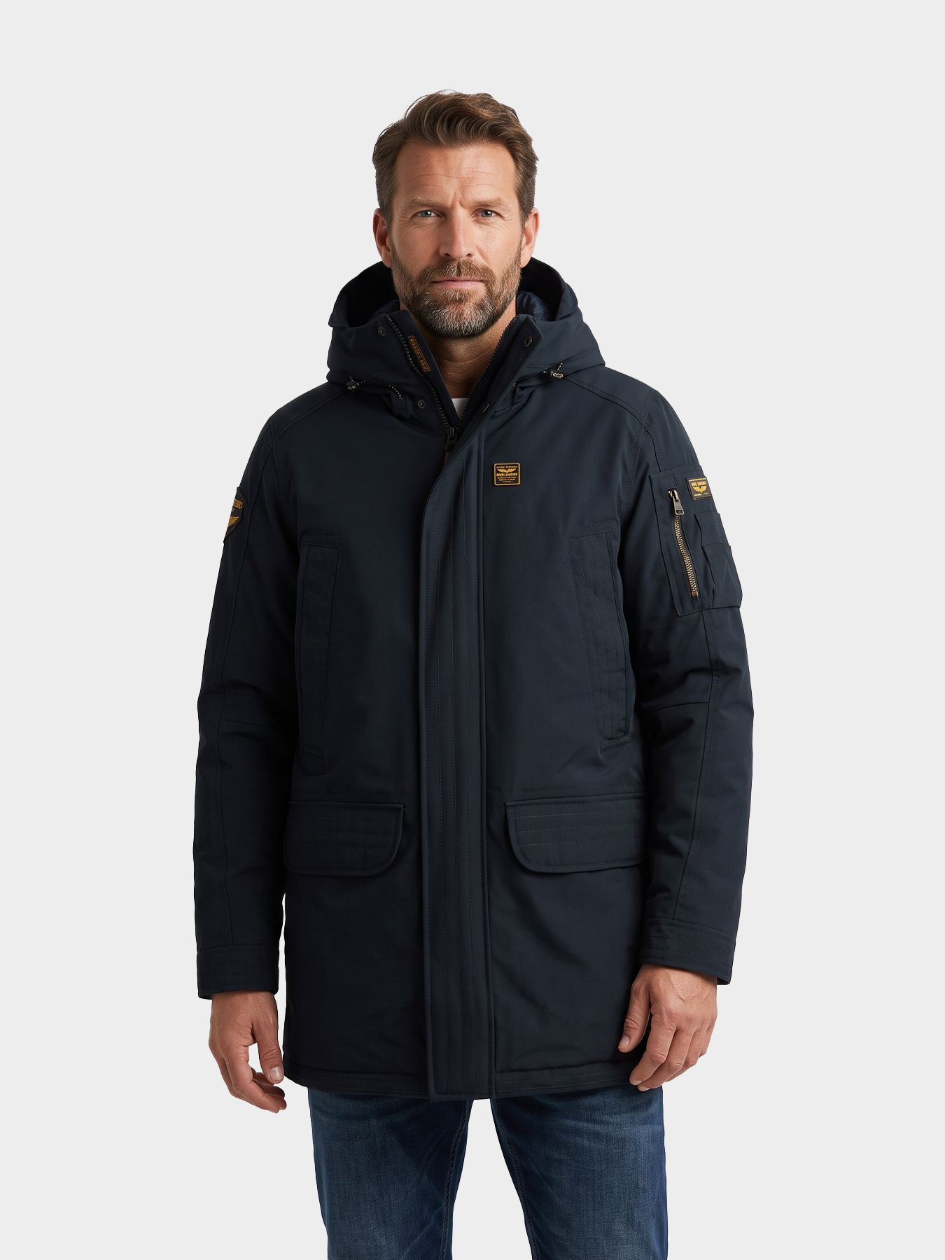 Pme Legend Long jacket ICE PILOT - Ribby Salute 00116822-5281