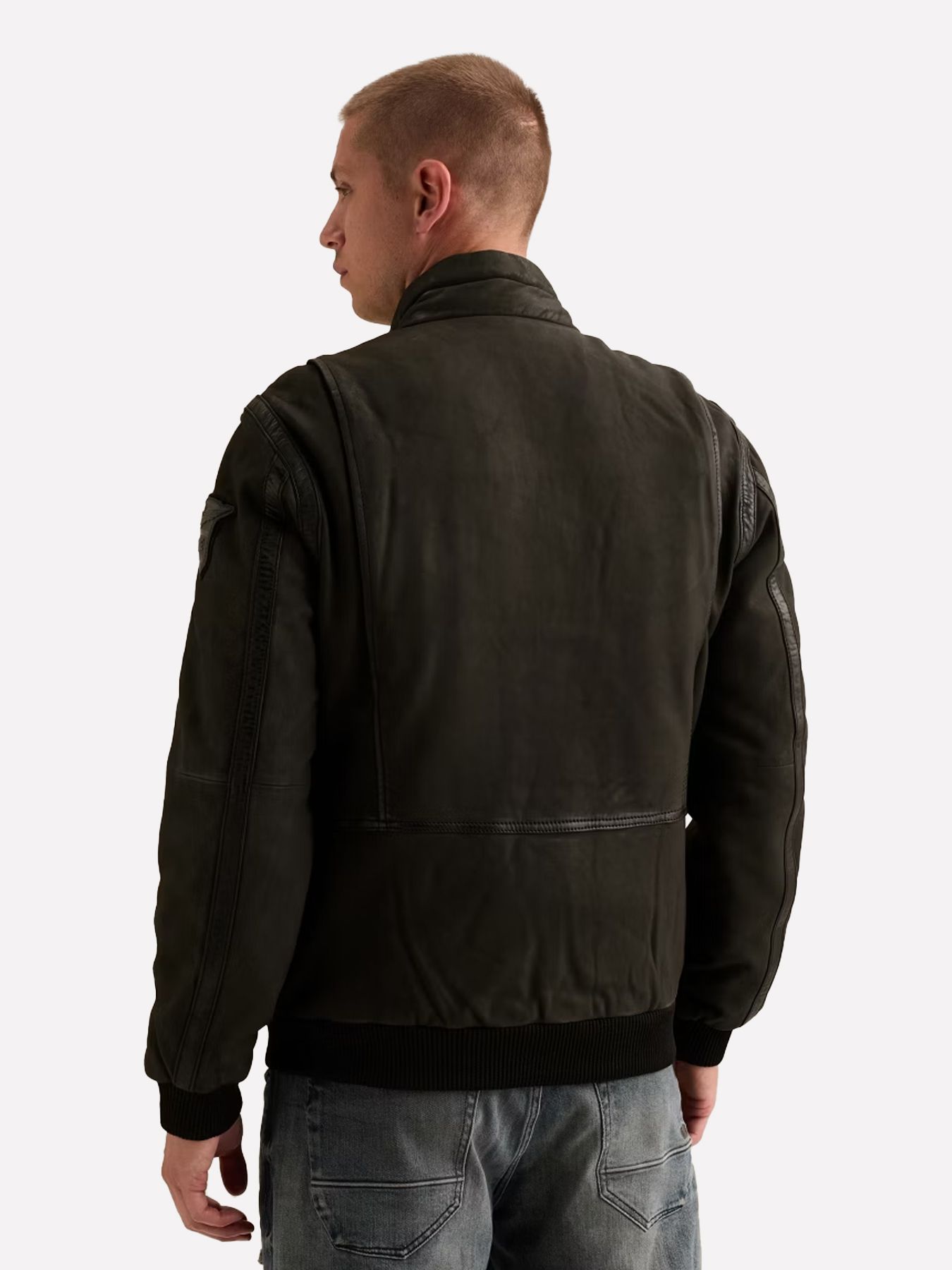 Pme Legend SHORT JACKET AIR BRIDGE Sheep Snuf Jet Black 00116824-9067