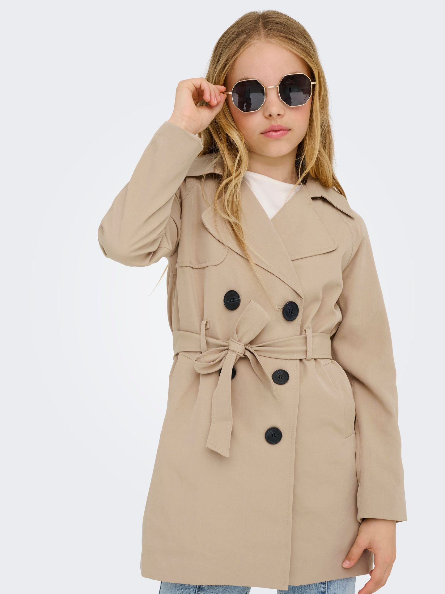 Only KOGCHLOE LIFE TRENCHCOAT DB OTW NOO Tannin 2900163411058