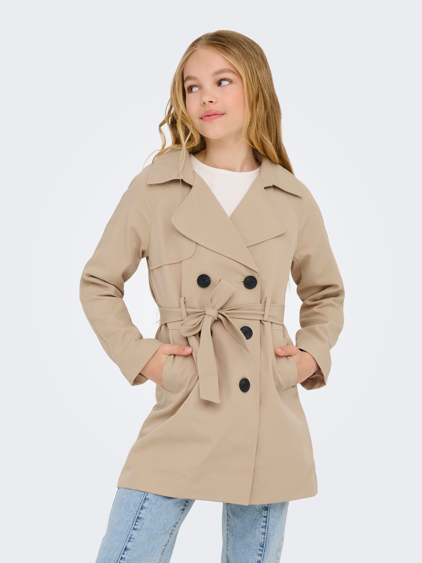 Only KOGCHLOE LIFE TRENCHCOAT DB OTW NOO Tannin 2900163411058