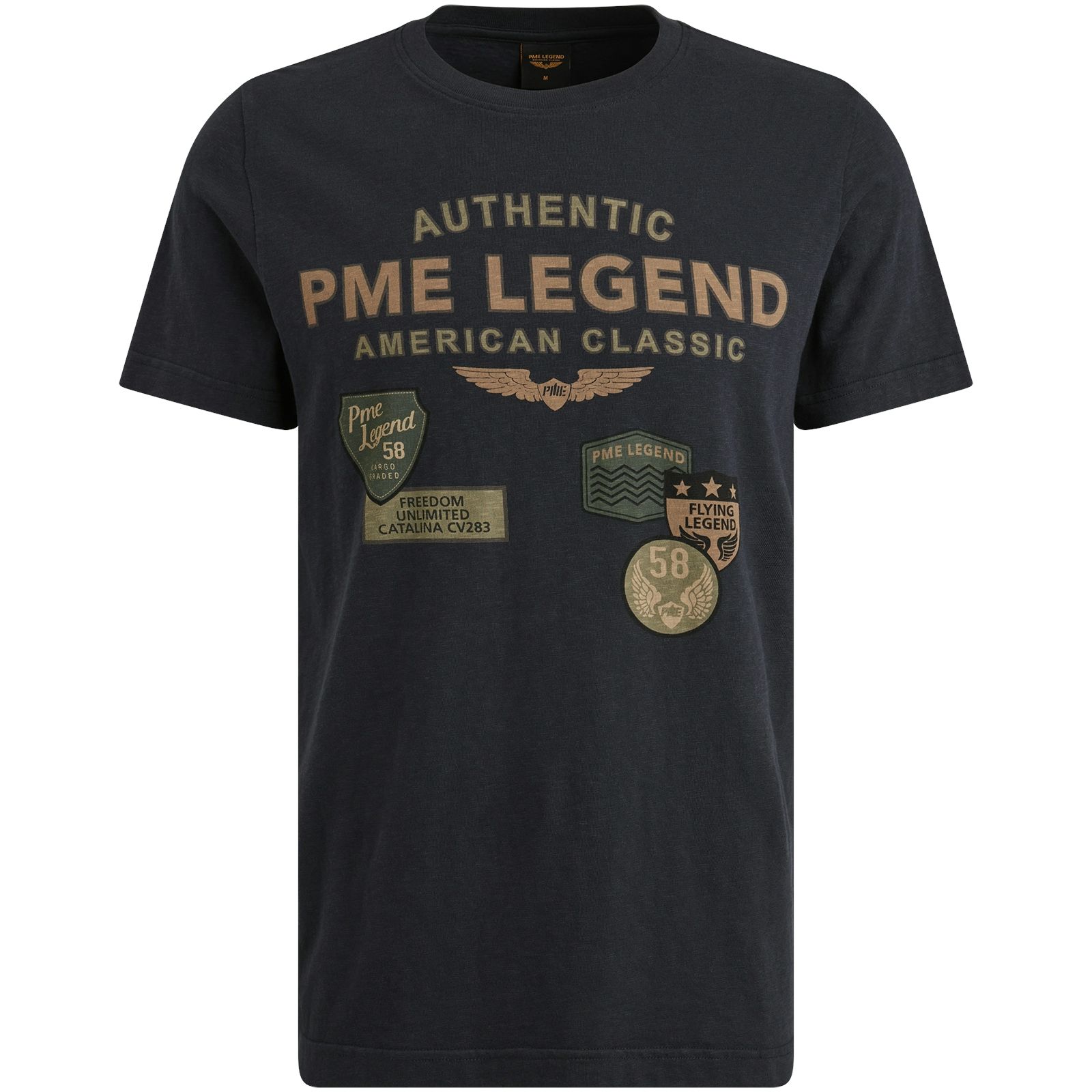 Pme Legend Short sleeve r-neck slub jersey Salute 00116845-5281