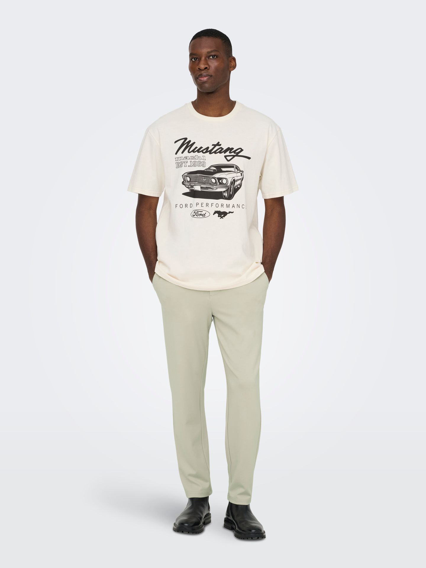 Only & Sons ONSMARK TAPERED 0209 PANTS Moonstruck 2900163536041