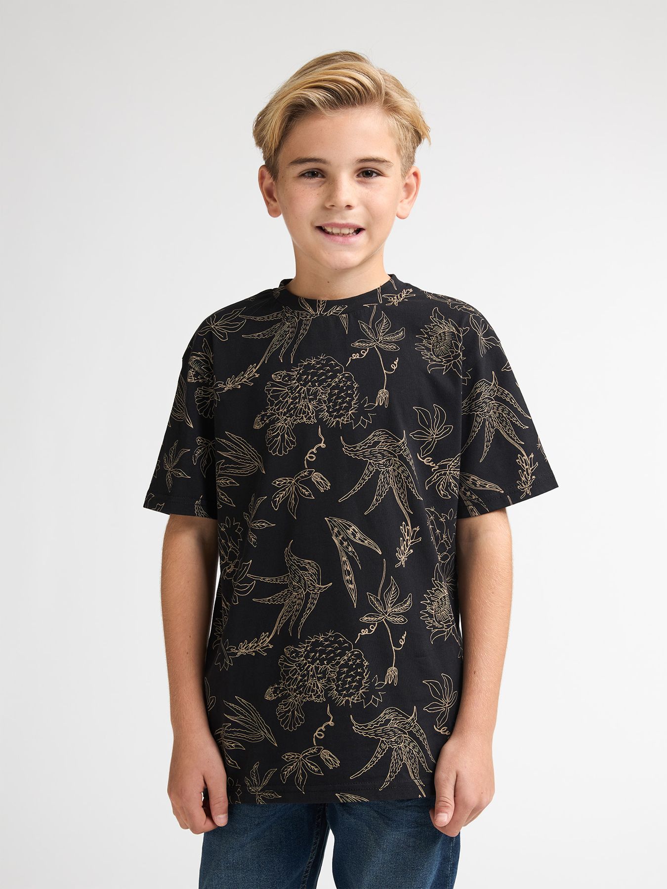 Petrol Industries Boys T-Shirt SS 9999 black 00116892-EKA26002700000146