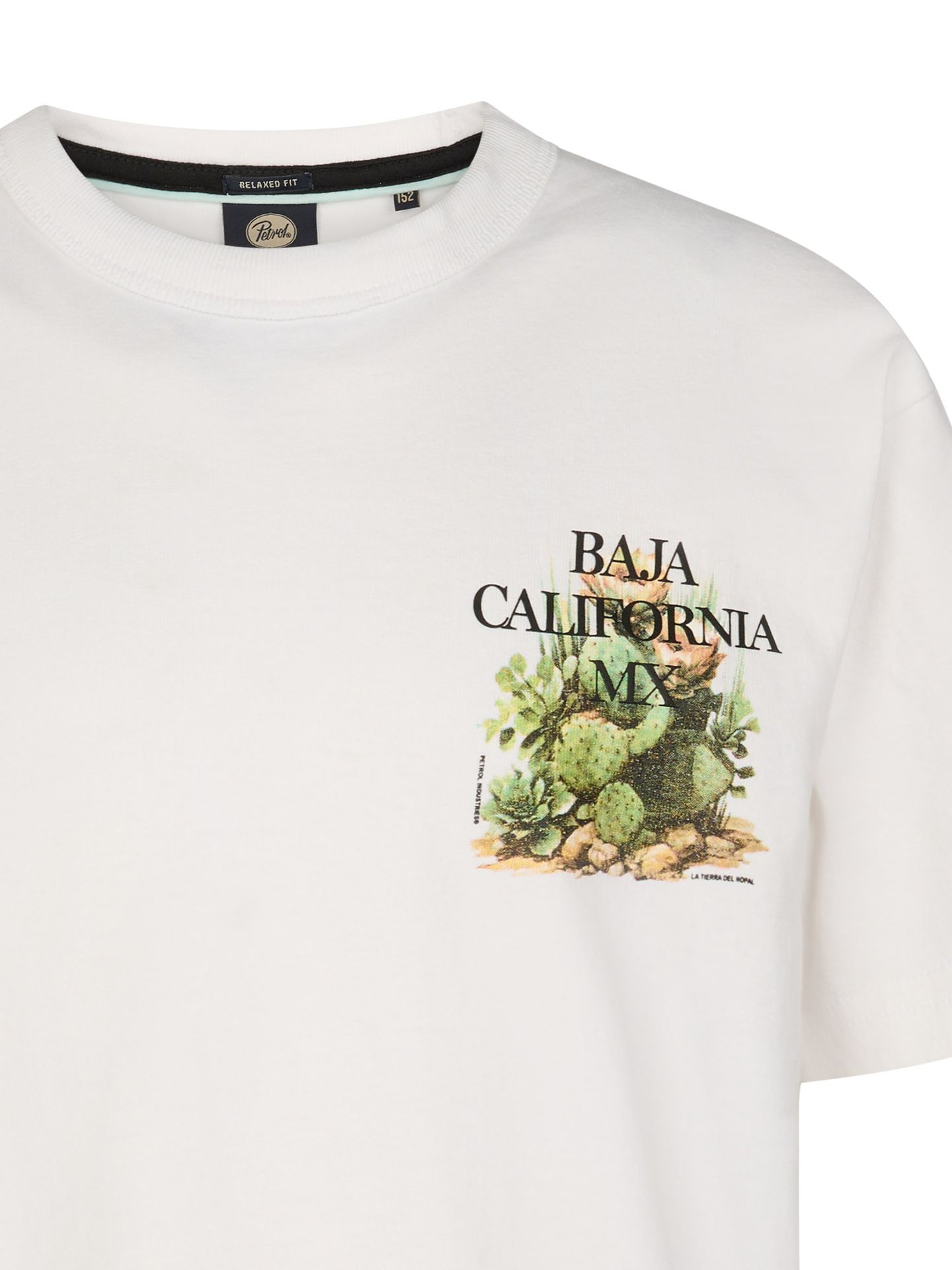 Petrol Industries Boys T-Shirt SS Classic Print 0000 bright white 2900163542035