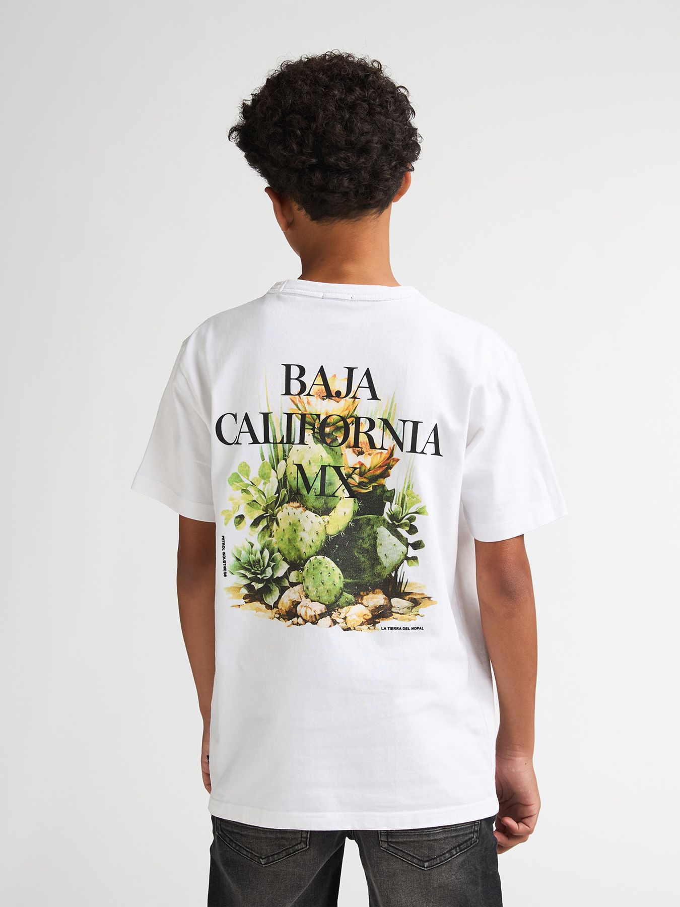 Petrol Industries Boys T-Shirt SS Classic Print 0000 bright white 2900163542035