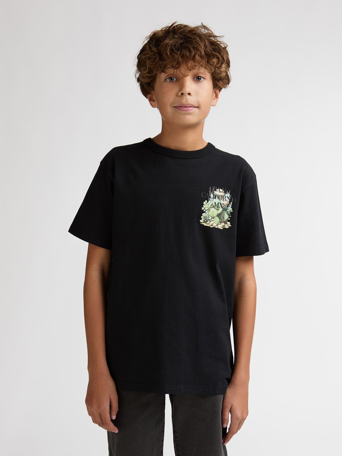 Petrol Industries Boys T-Shirt SS Classic Print 9999 black 00116893-EKA26002700000146