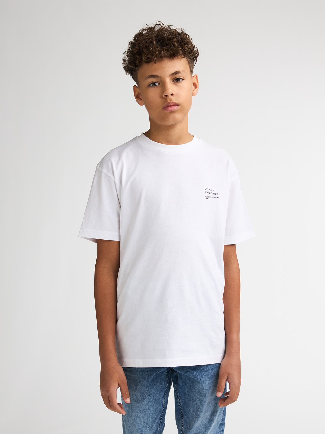 Petrol Industries Boys T-Shirt SS Classic Print 0000 bright white 00116895-EKA26002700000122