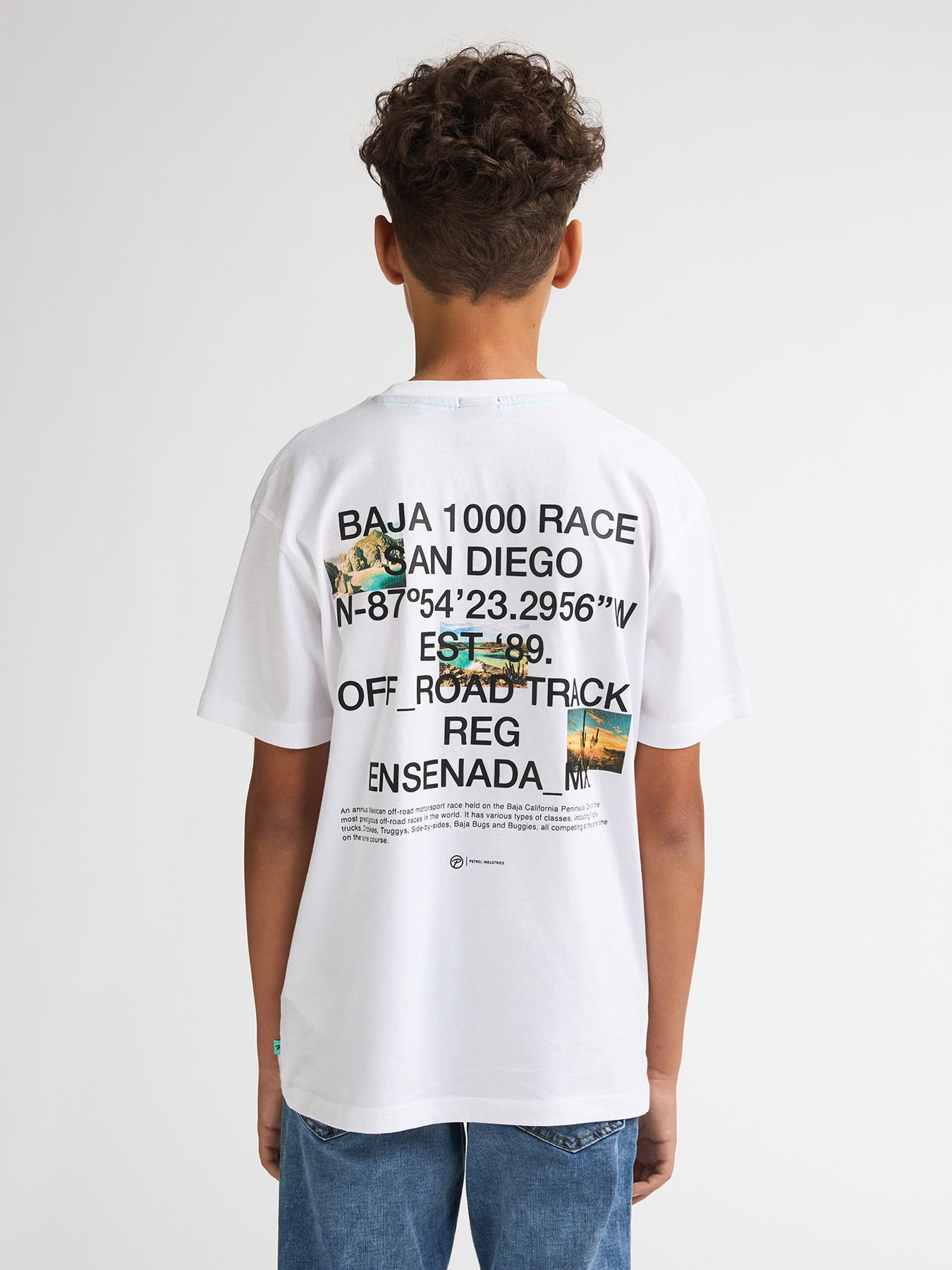 Petrol Industries Boys T-Shirt SS Classic Print 0000 bright white 2900163546057