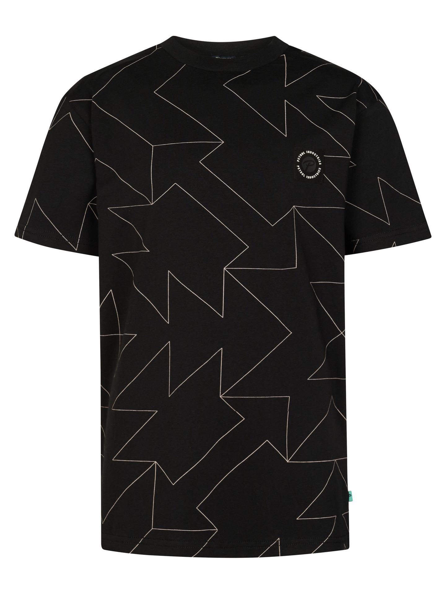 Petrol Industries Boys T-Shirt SS AOP 9999 black 2900163548051