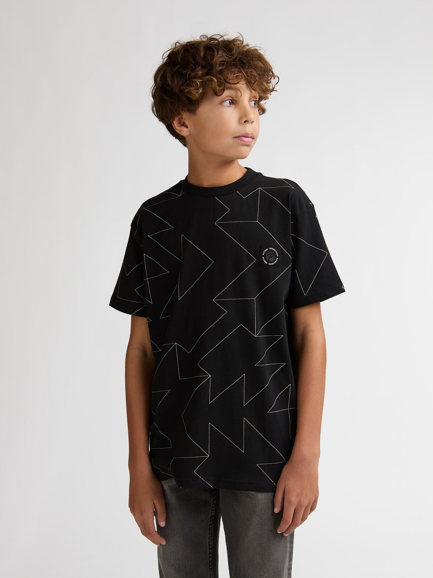 Petrol Industries Boys T-Shirt SS AOP 9999 black 00116896-EKA26002700000146