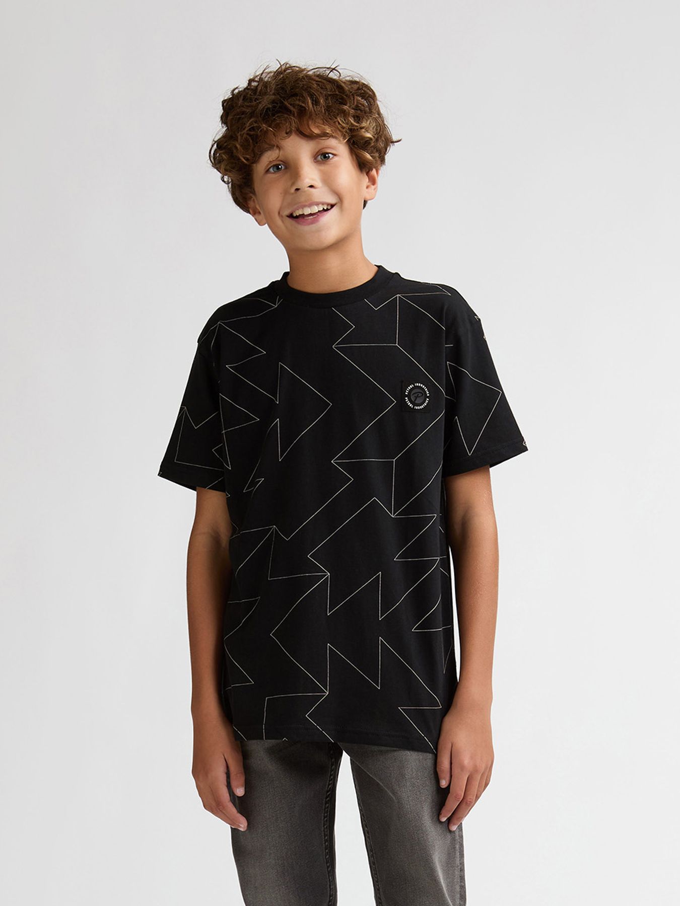 Petrol Industries Boys T-Shirt SS AOP 9999 black 00116896-EKA26002700000146