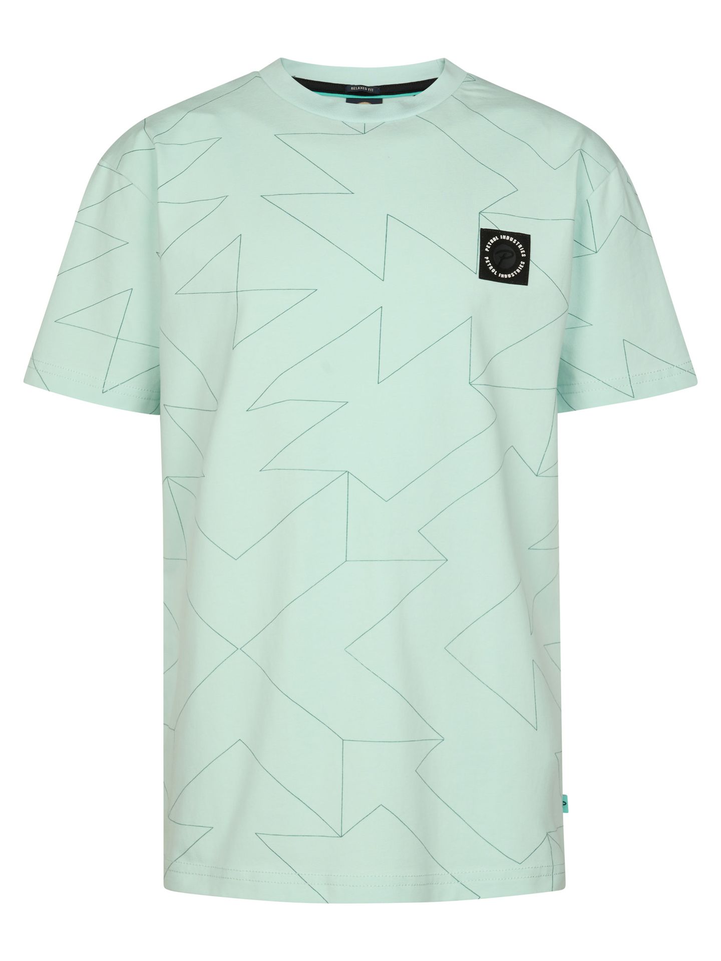 Petrol Industries Boys T-Shirt SS AOP 6181 cool mint 2900163547054