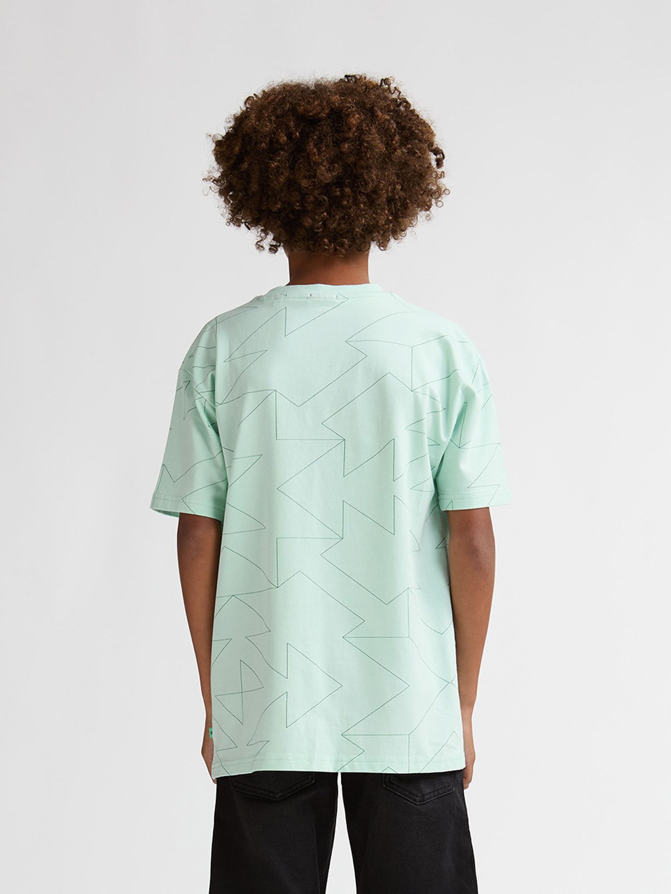 Petrol Industries Boys T-Shirt SS AOP 6181 cool mint 2900163547054