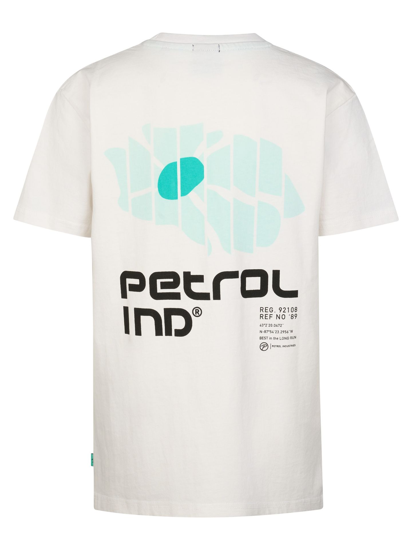 Petrol Industries Boys T-Shirt SS Classic Print 0000 bright white 2900163552010