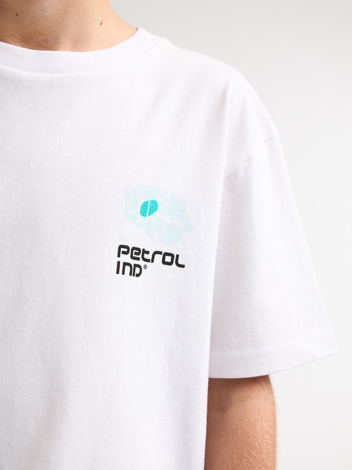 Petrol Industries Boys T-Shirt SS Classic Print 0000 bright white 2900163552010