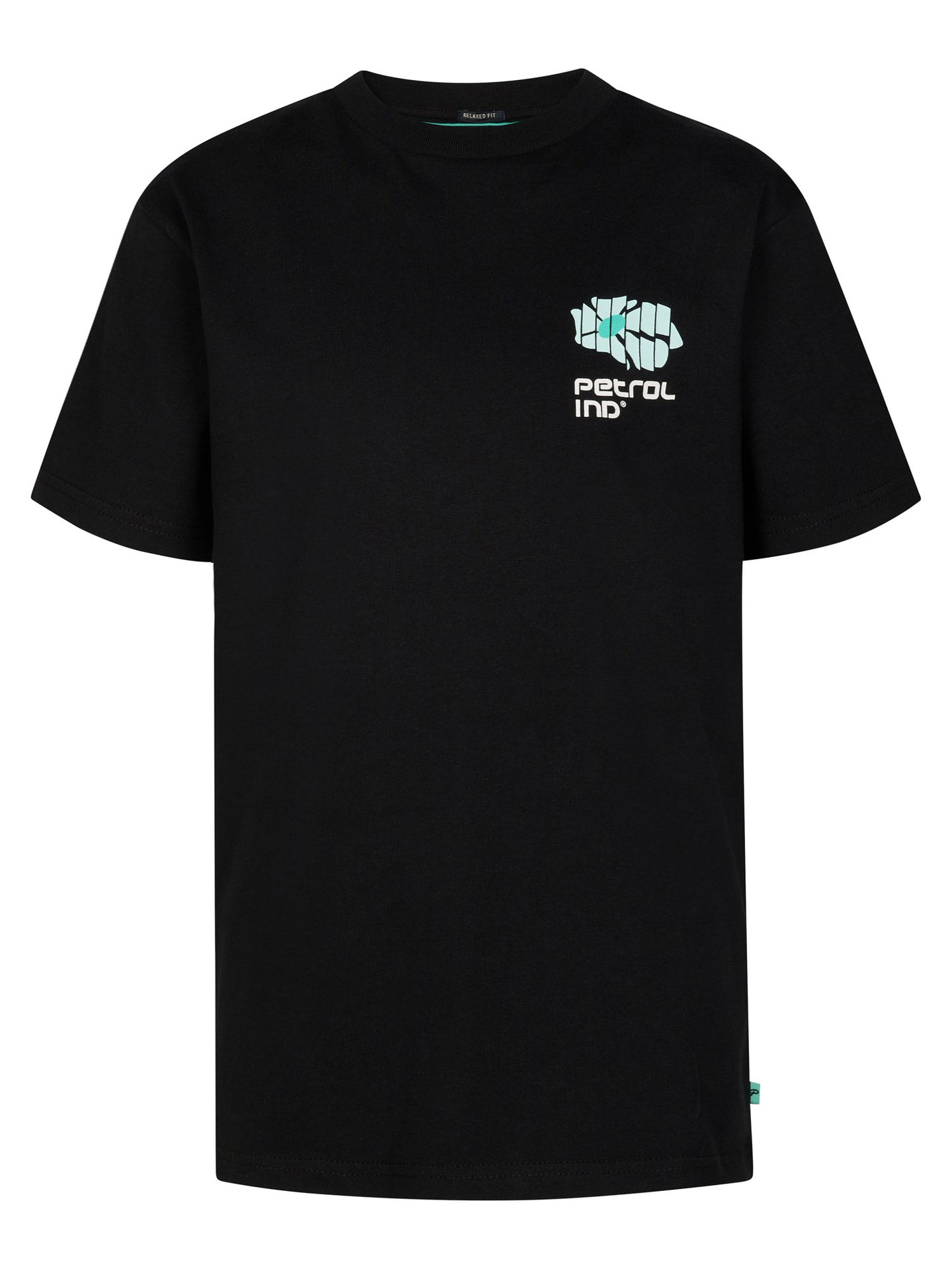 Petrol Industries Boys T-Shirt SS Classic Print 9999 black 2900163553055