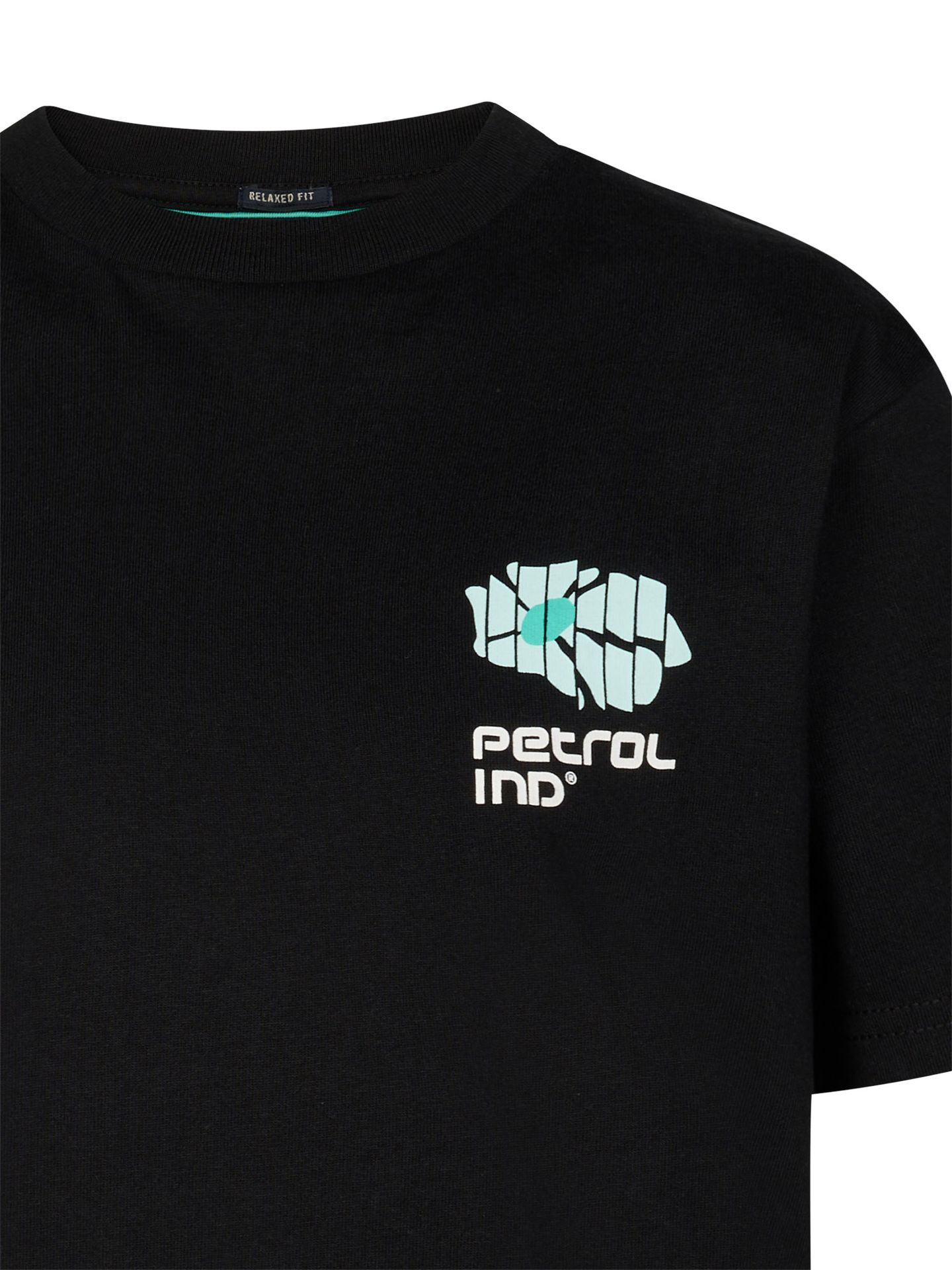 Petrol Industries Boys T-Shirt SS Classic Print 9999 black 2900163553055