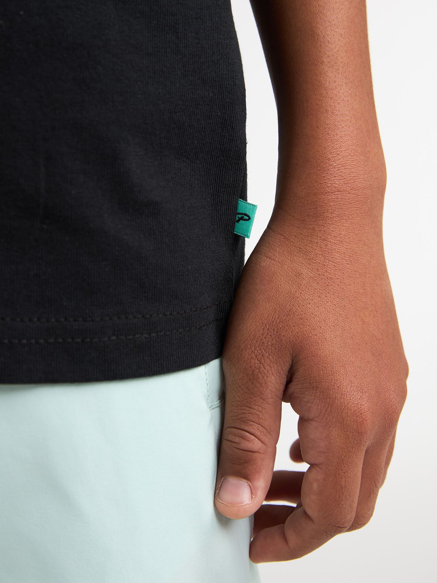 Petrol Industries Boys T-Shirt SS Classic Print 9999 black 2900163553055