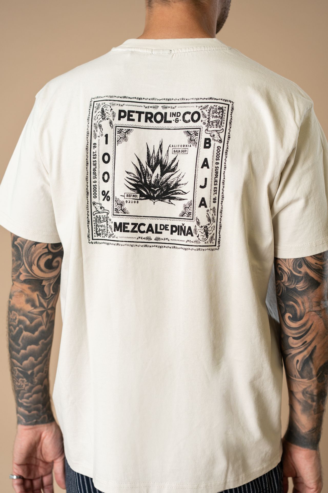 Petrol Industries Men T-Shirt SS 0112 seashell 2900163556087