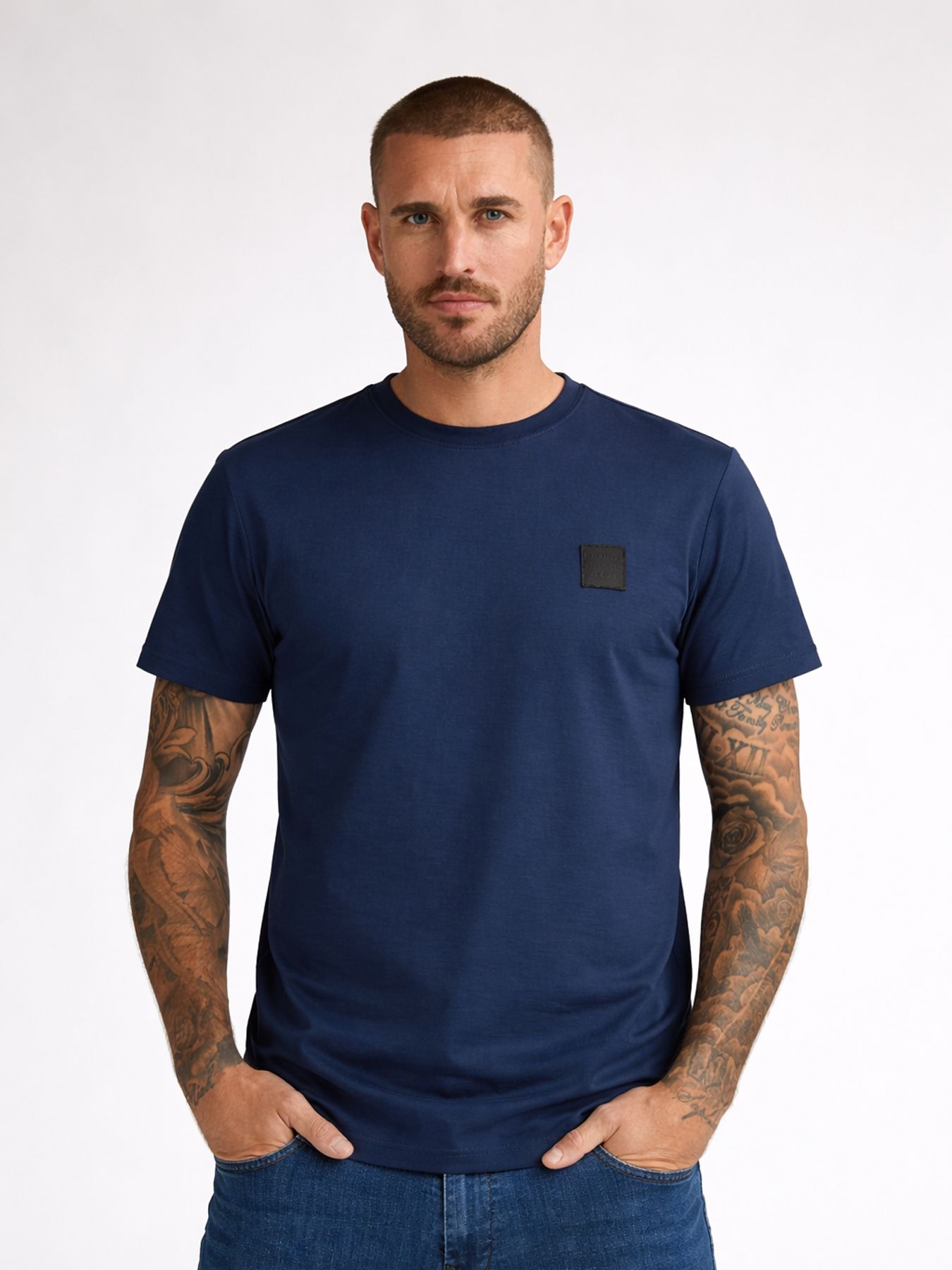 Petrol Industries Men T-Shirt SS 5178 navy blue 00116902-EKA26002700000114