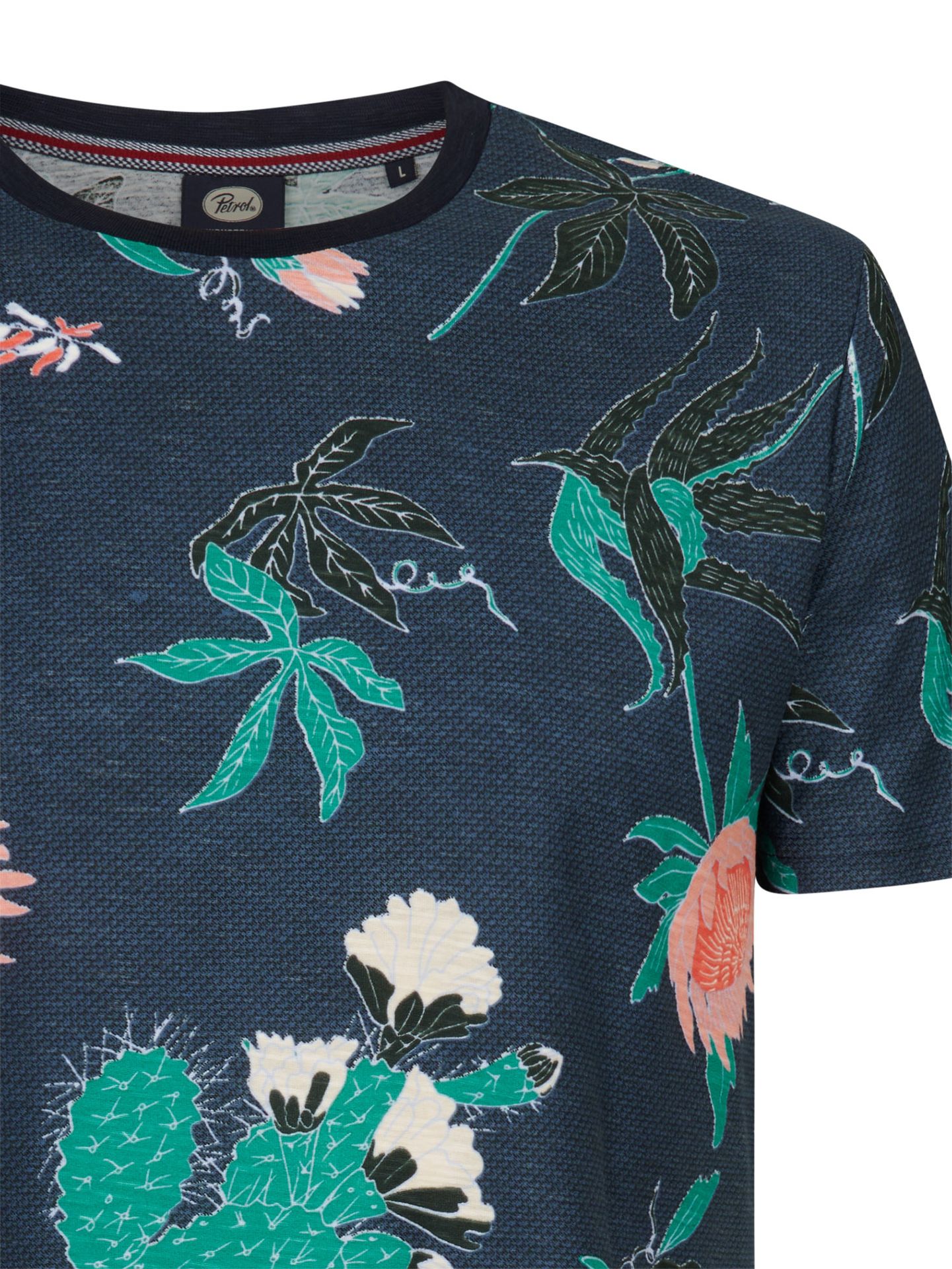 Petrol Industries Men T-Shirt SS AOP 5178 navy blue 2900163560091