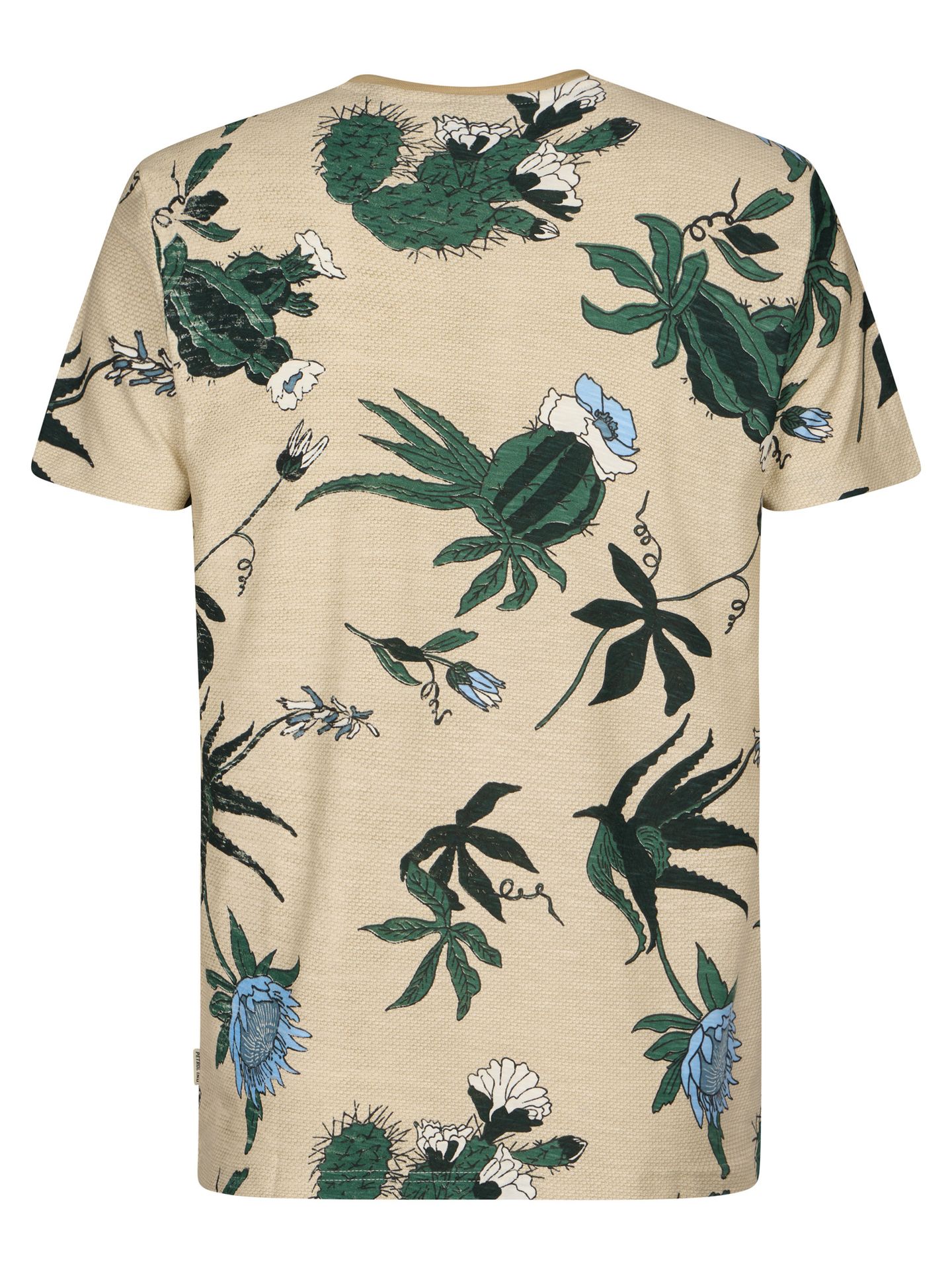 Petrol Industries Men T-Shirt SS AOP 7130 light tan 2900163561098