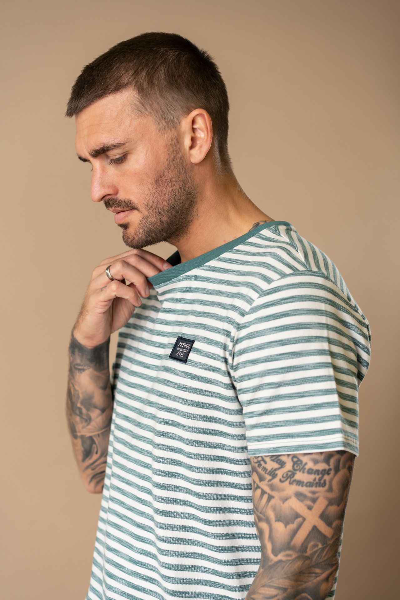 Petrol Industries Men T-Shirt SS 6180 oil green 2900163564044