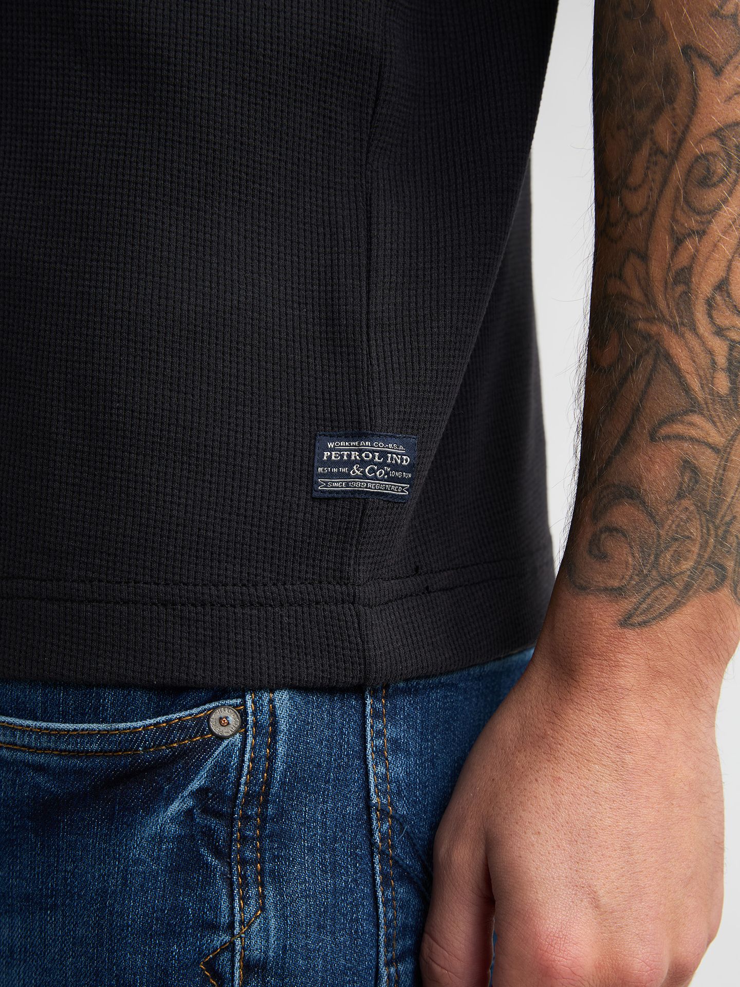 Petrol Industries Men T-Shirt SS 9999 black 2900163569087