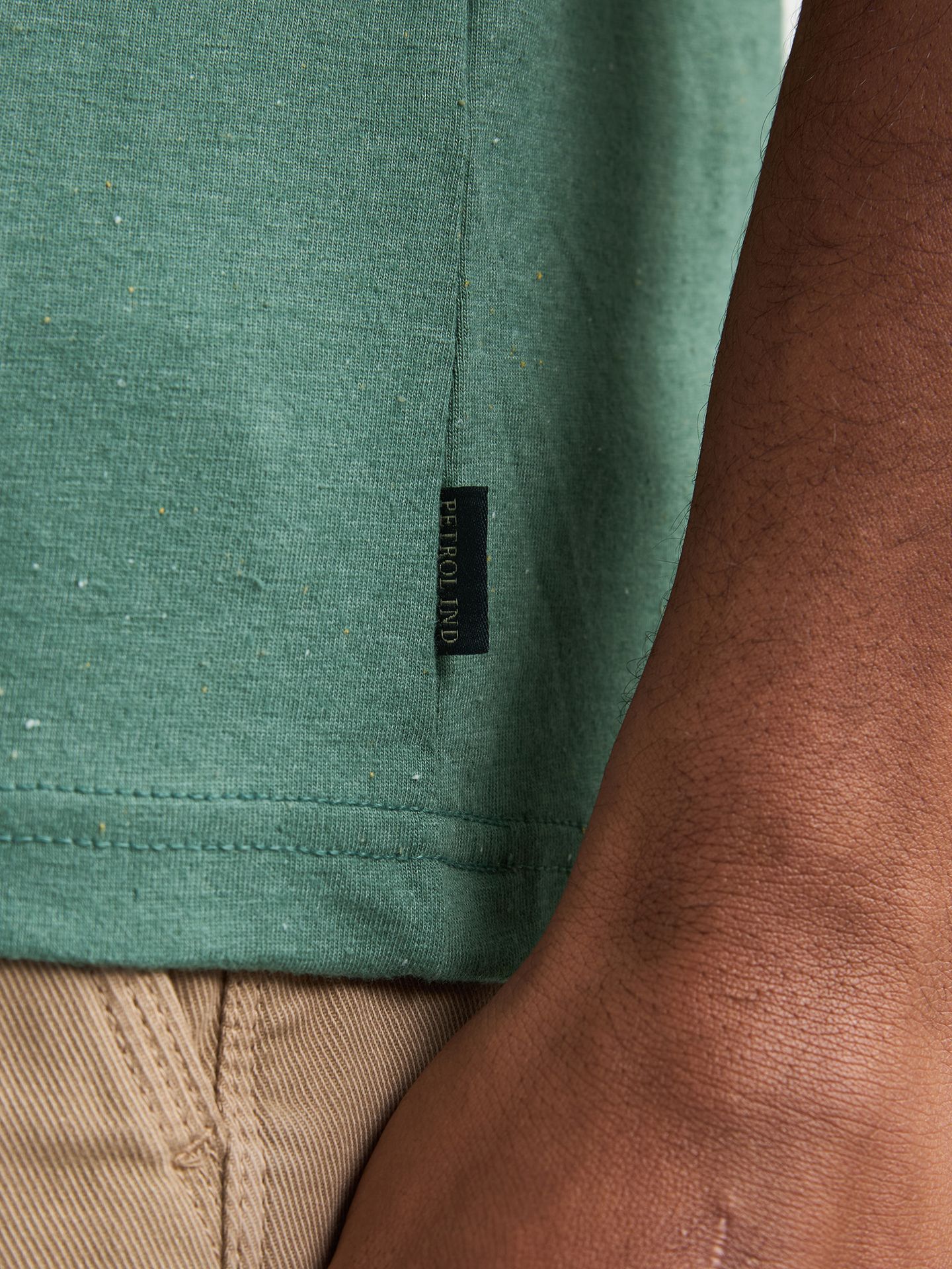 Petrol Industries Men T-Shirt SS Classic Print 6180 oil green 2900163571073