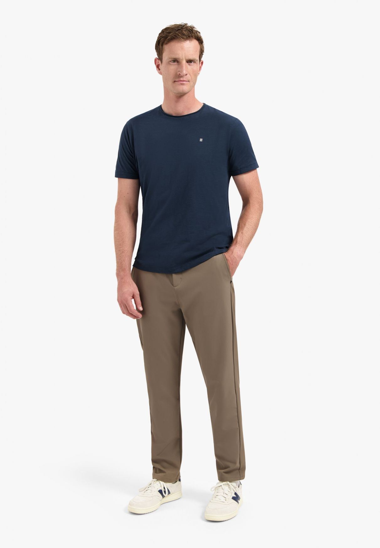 No Excess T-Shirt Crewneck Slub 078 night 2900163581072