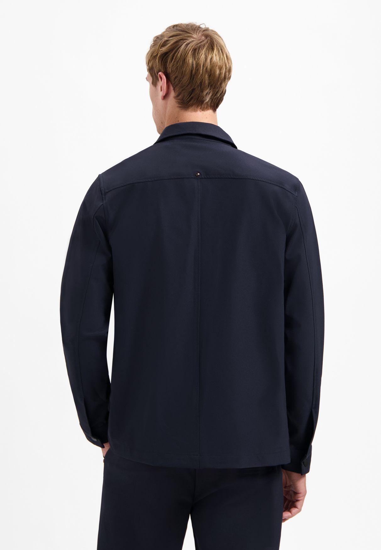 No Excess Overshirt Full Zipper Stretch Sedoc 078 night 2900165968031