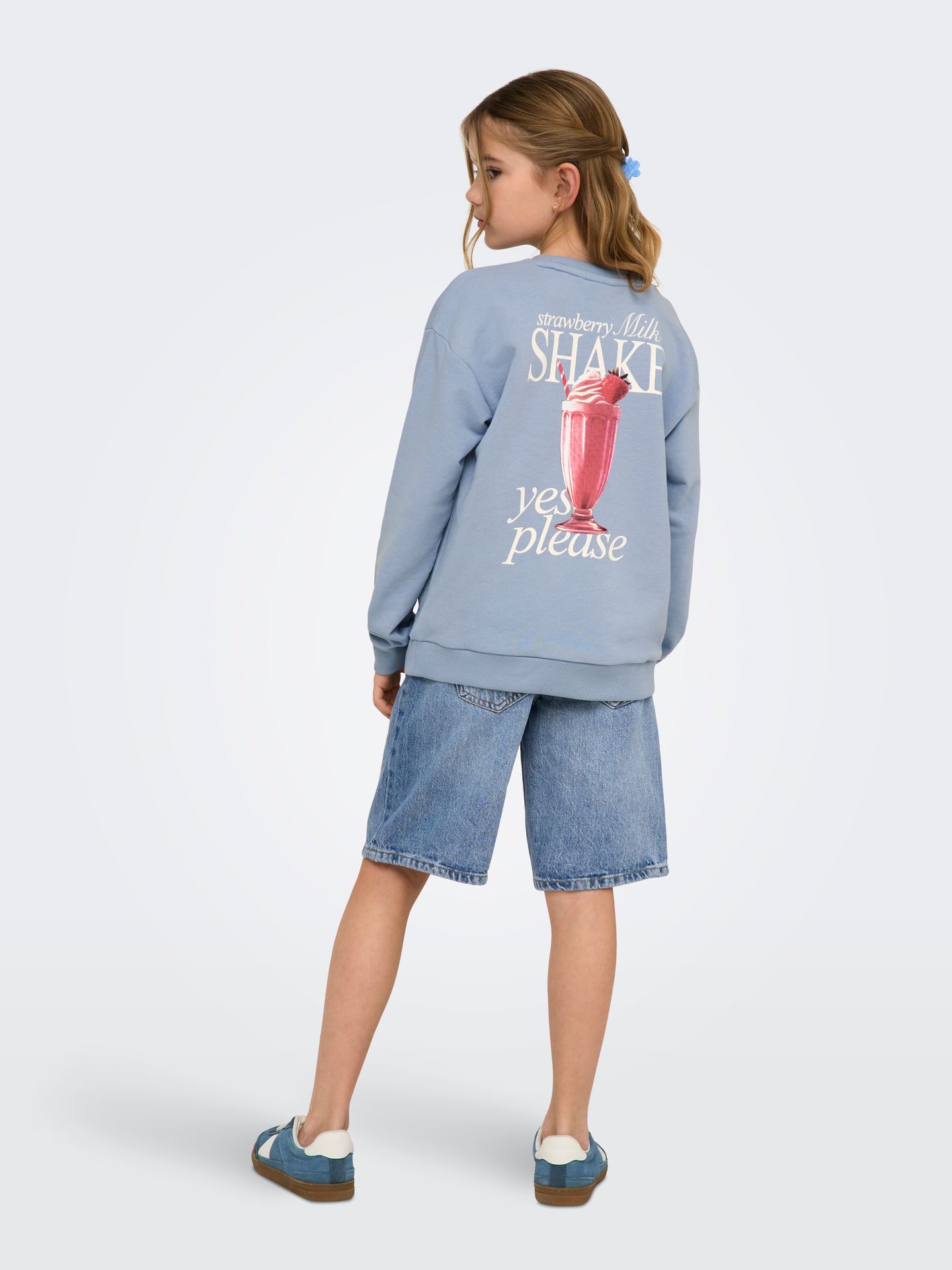 Only KOGPHILEA LIFE L/S LOOSE UB VD SWT Soft Chambray/Milkshake 2900163599039