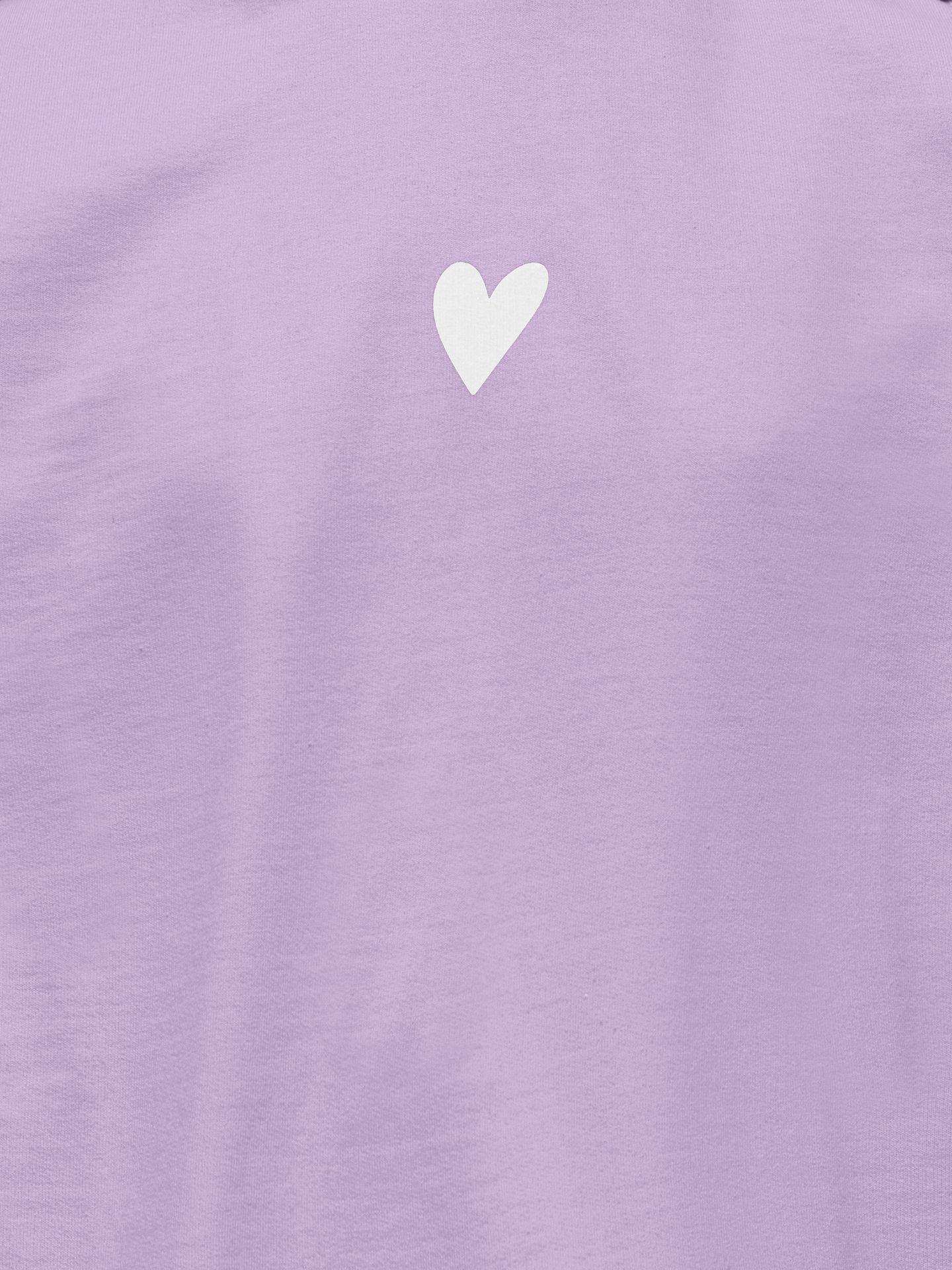 Only KOGHEART LIFE LS HOOD UB SWT Orchid Bloom/Lamour/Bright White 2900163610017